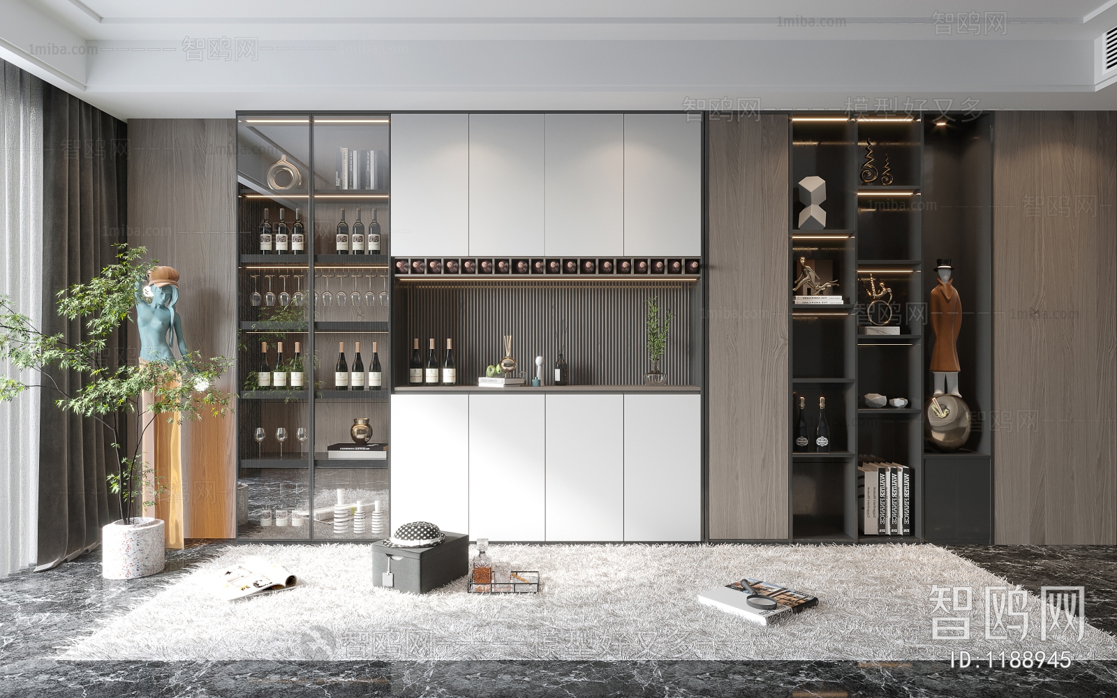 Modern Wine Cabinet