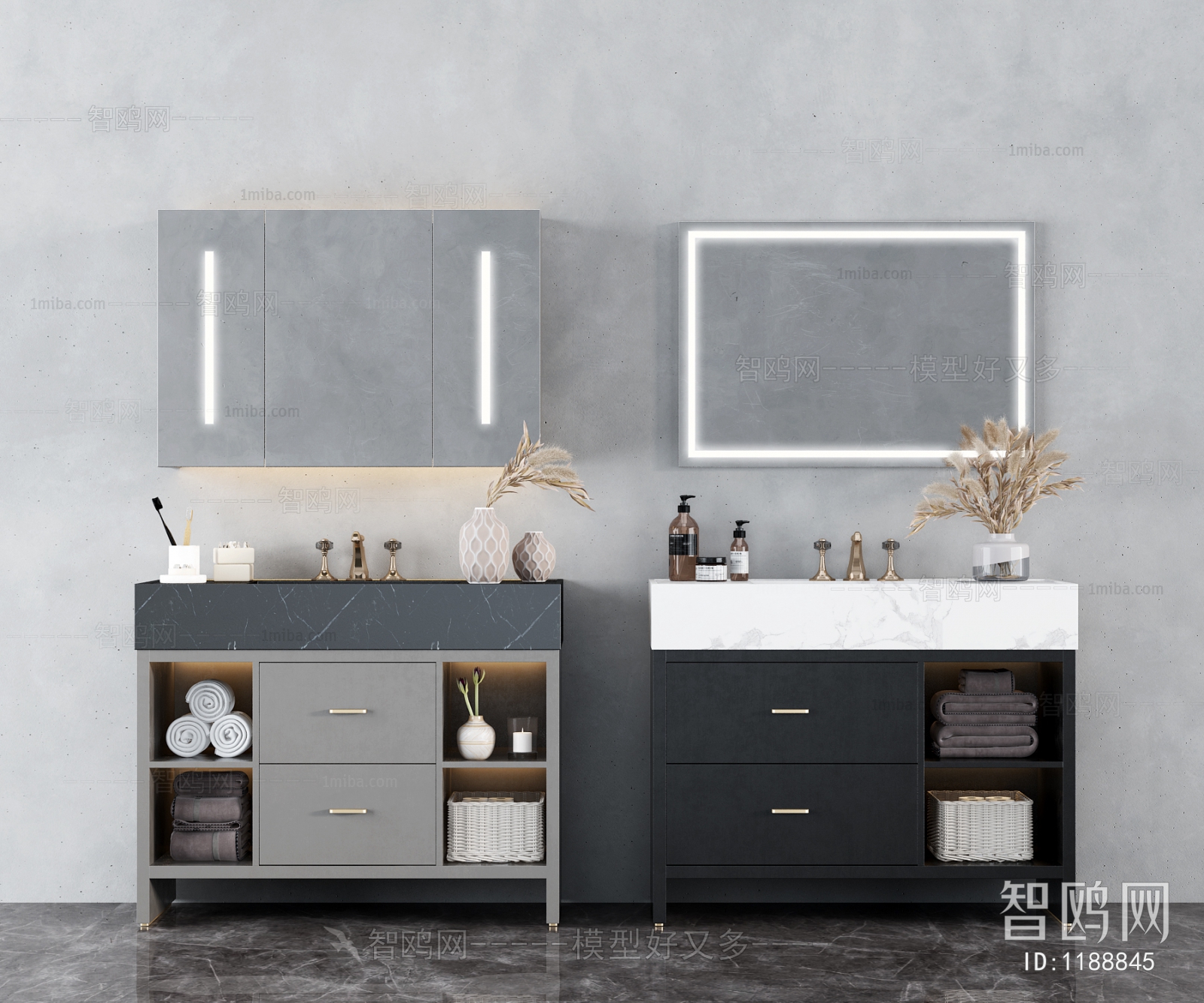 Modern Bathroom Cabinet