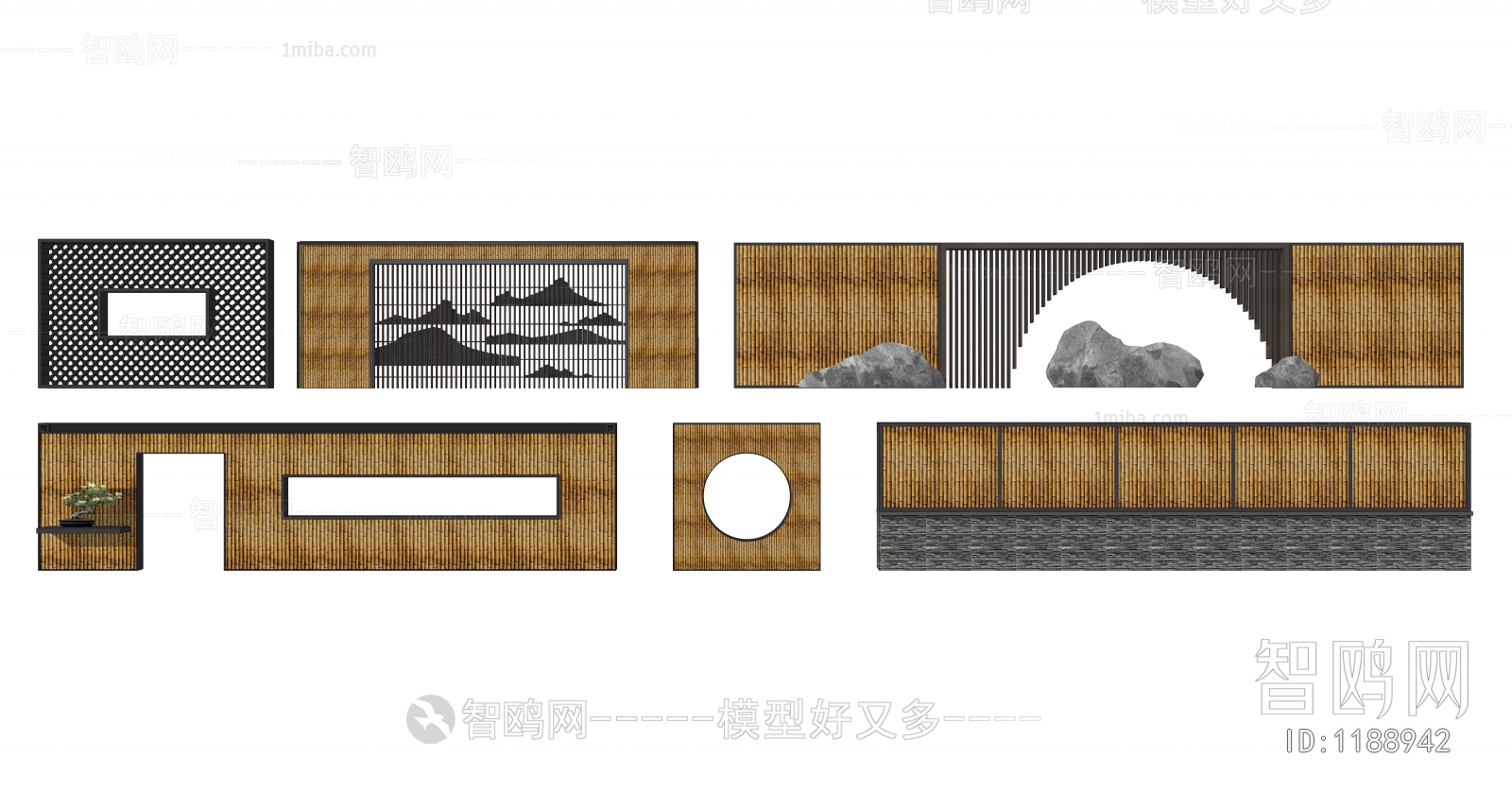 New Chinese Style Building Component