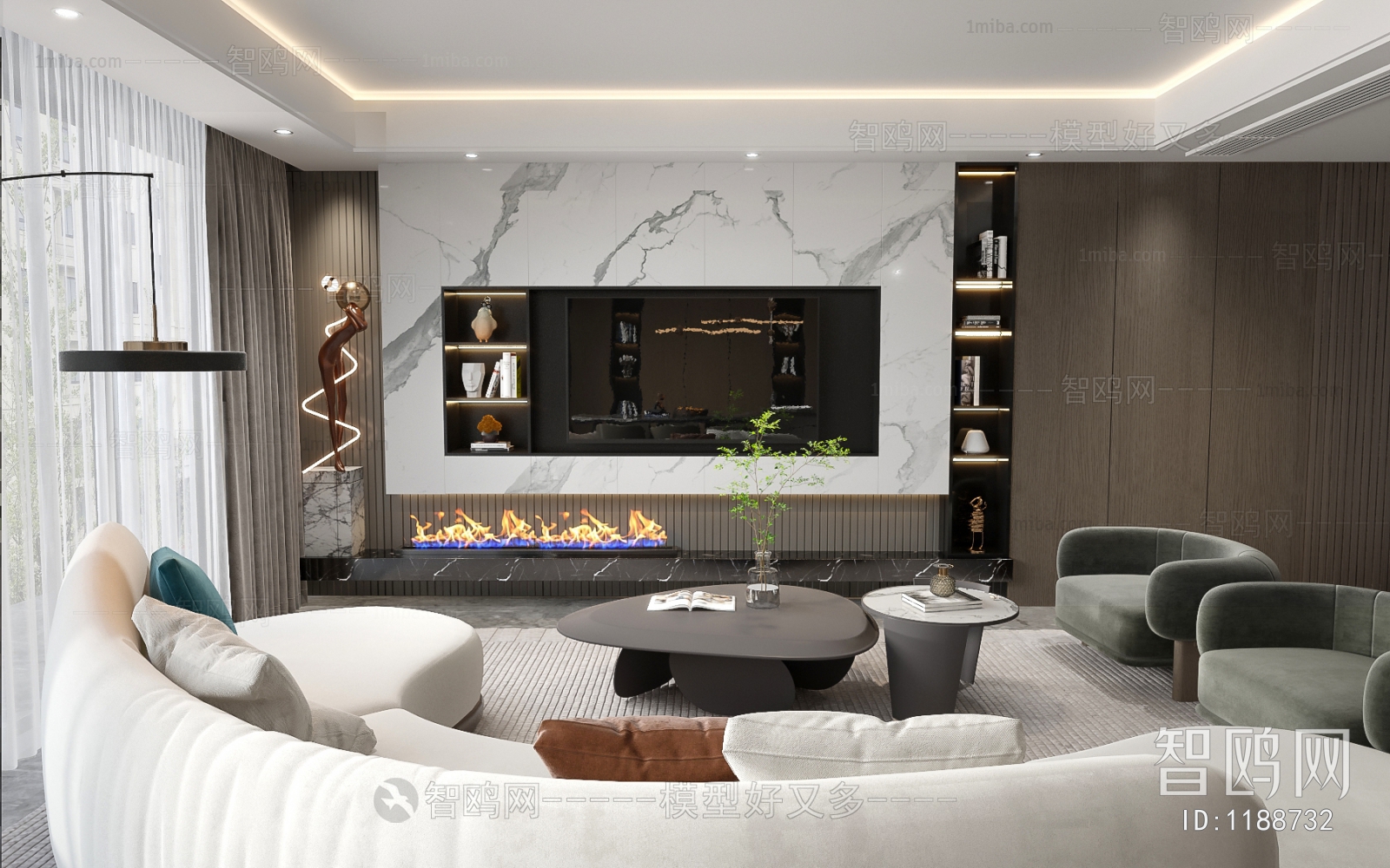 Modern A Living Room