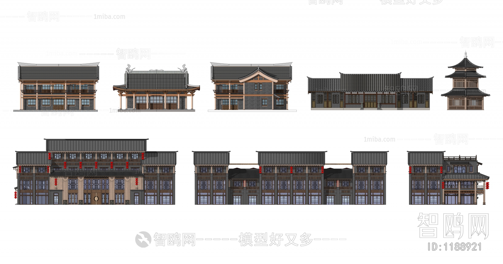 Chinese Style Building Appearance