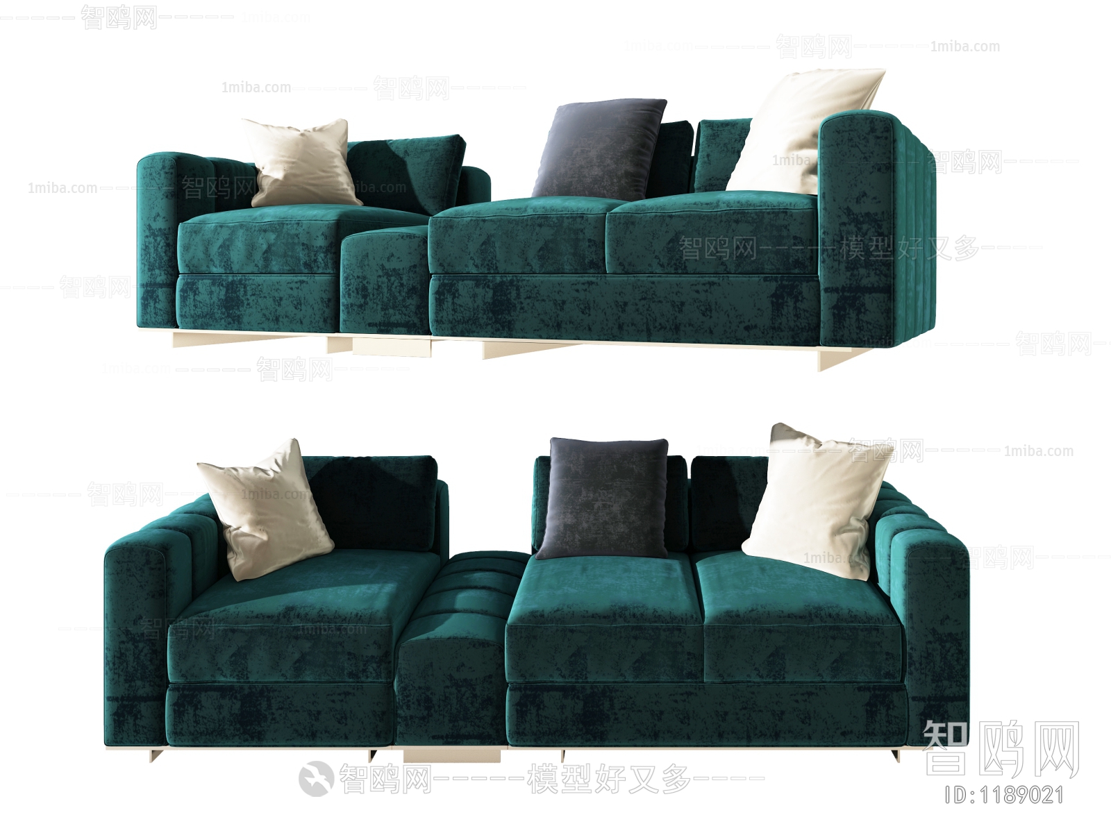 Modern Multi Person Sofa