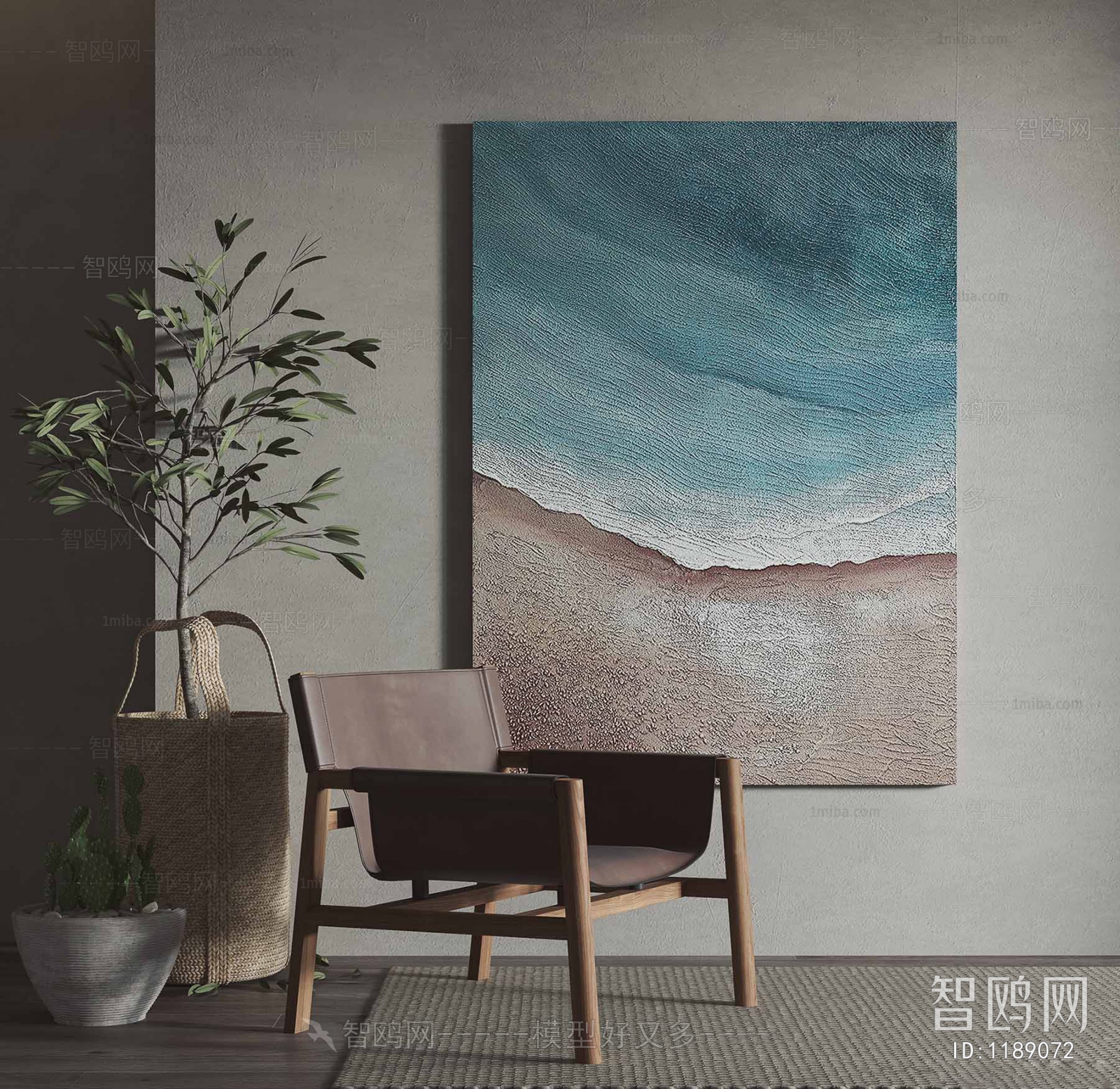 Wabi-sabi Style Painting