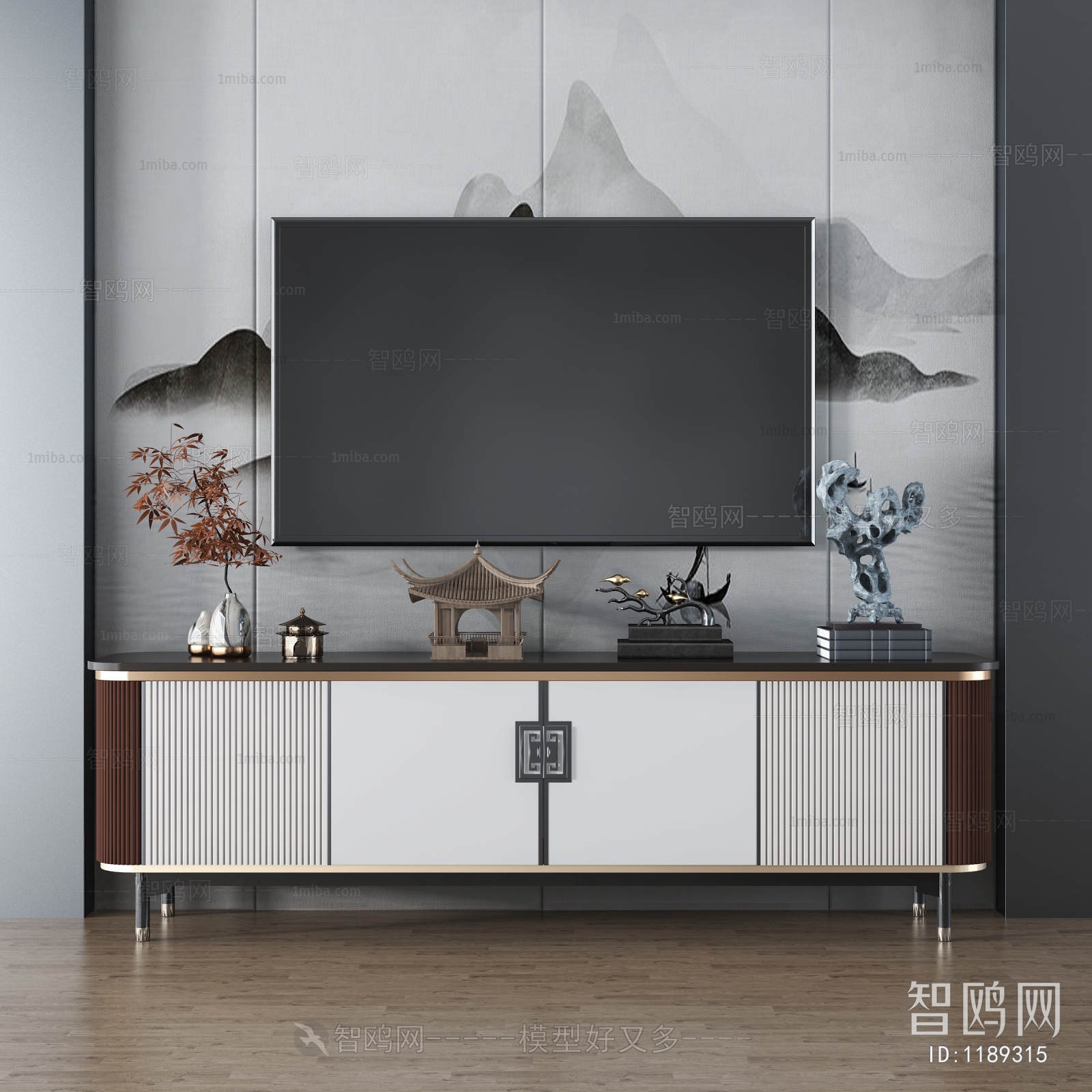 新中式轻奢电视柜