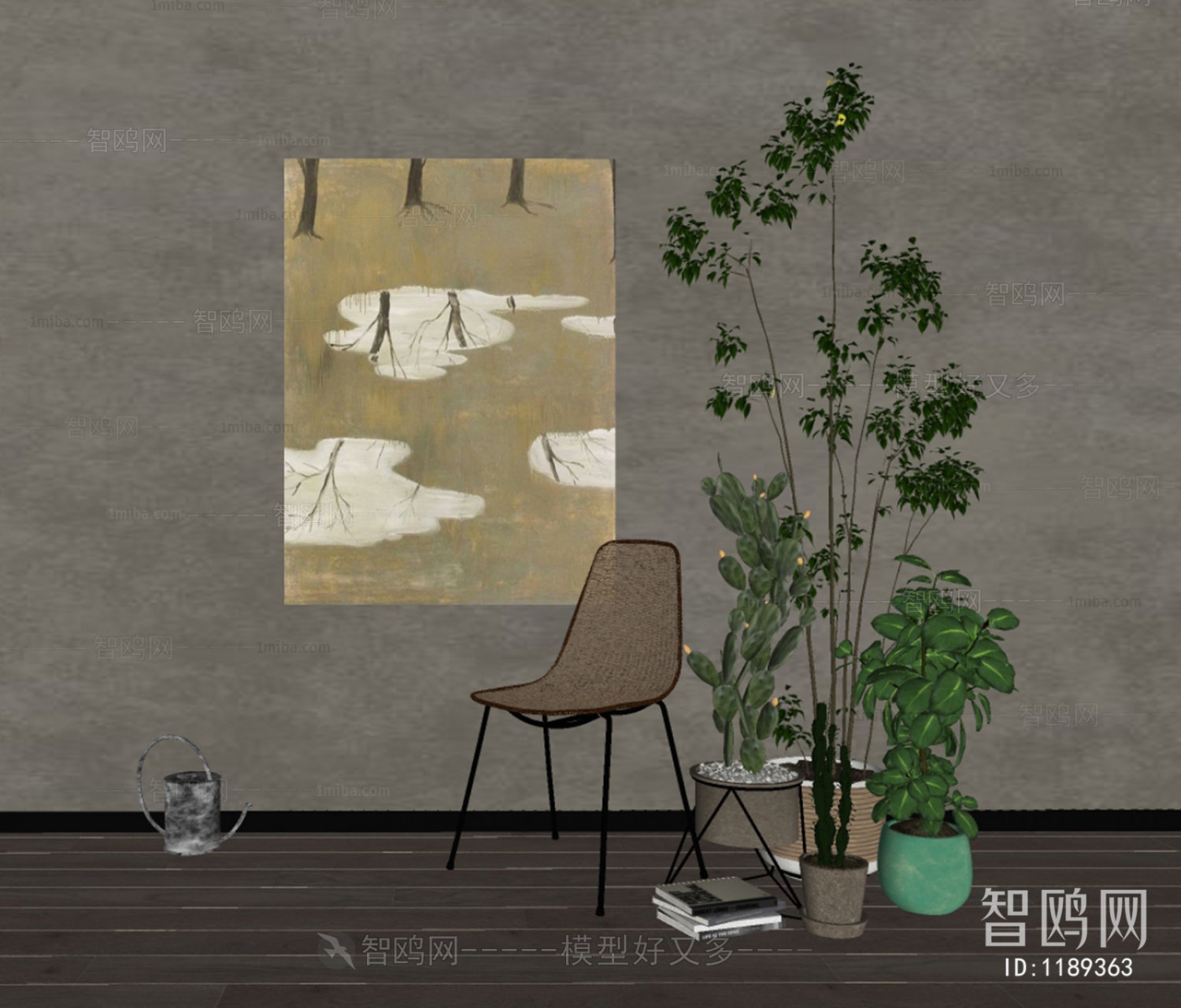 Wabi-sabi Style Painting