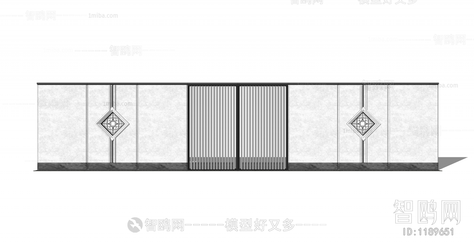 New Chinese Style Building Component