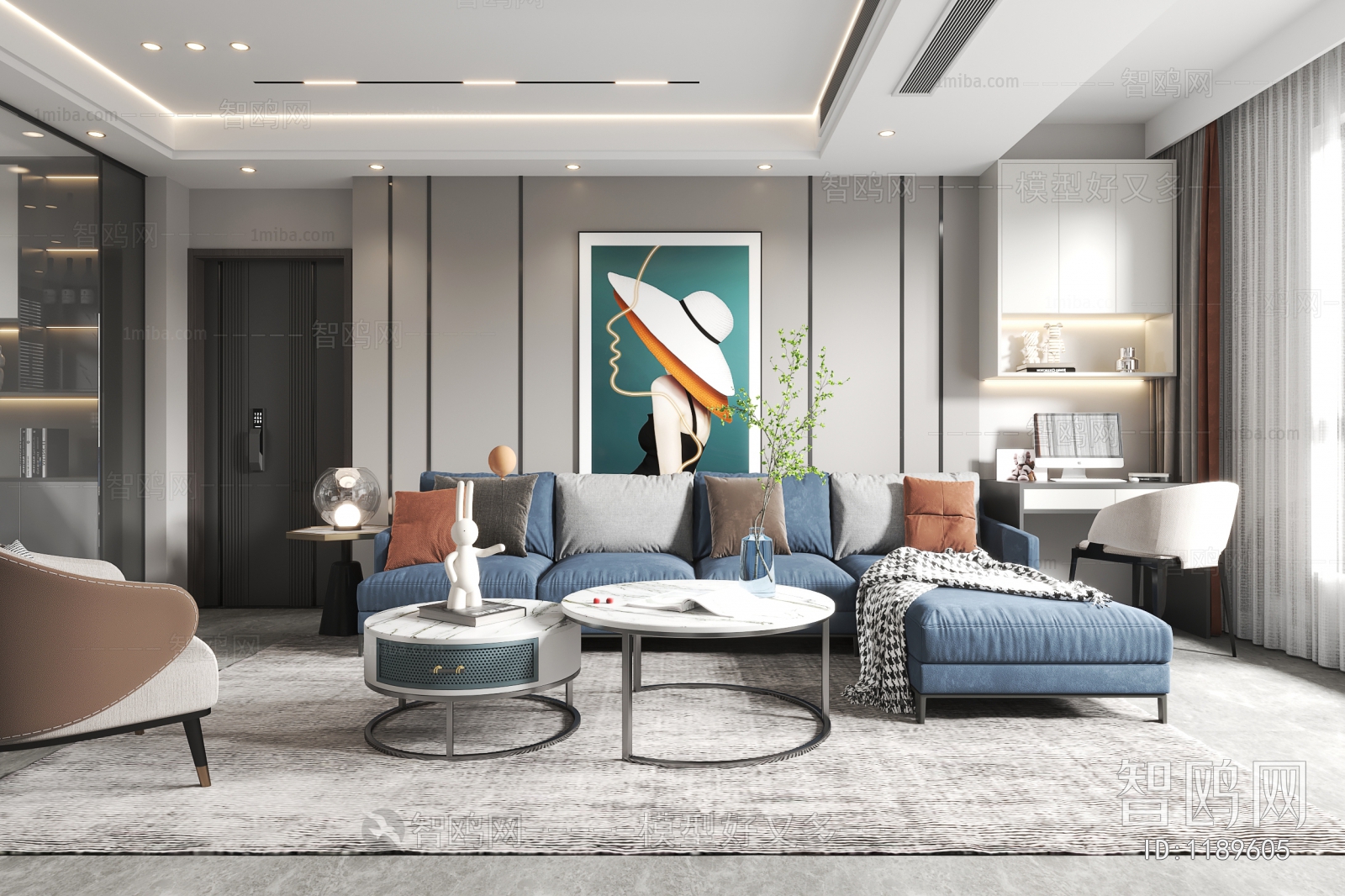 Modern A Living Room