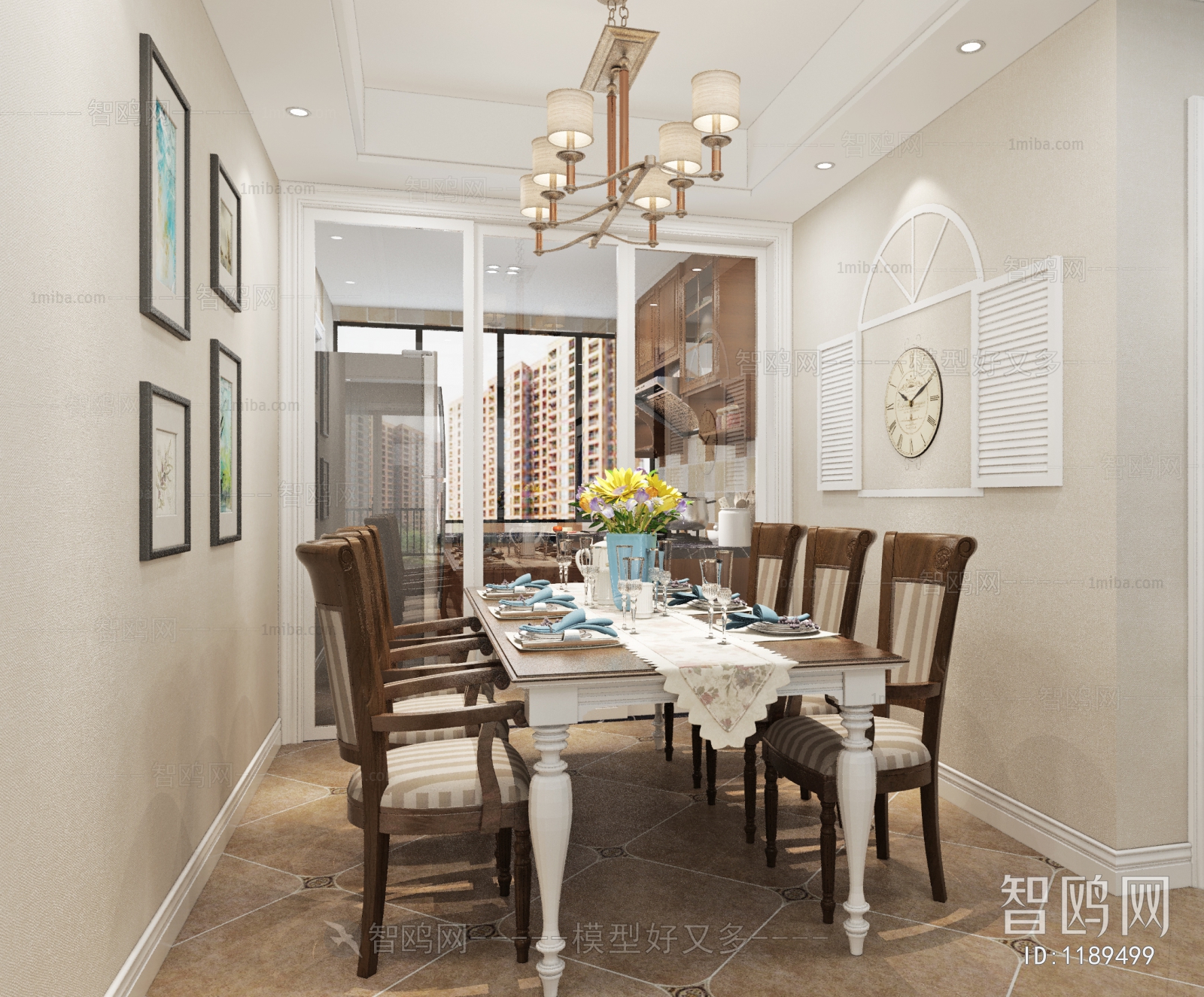 American Style Dining Room