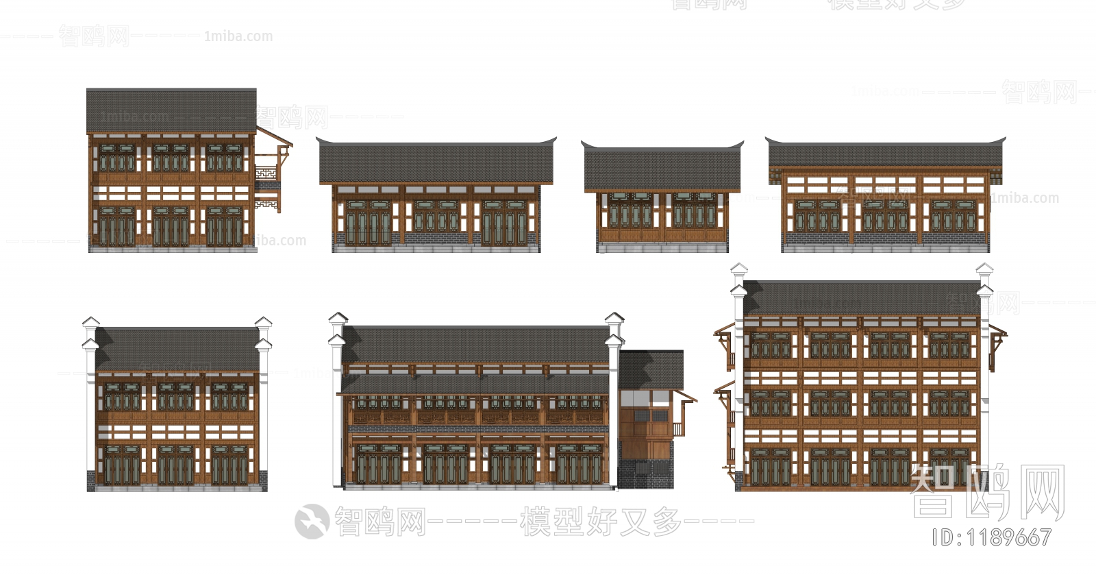 Chinese Style Building Appearance