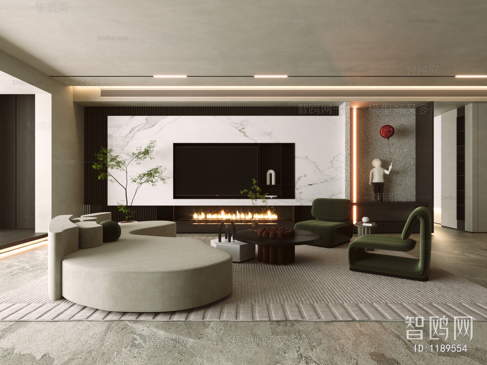 Modern A Living Room