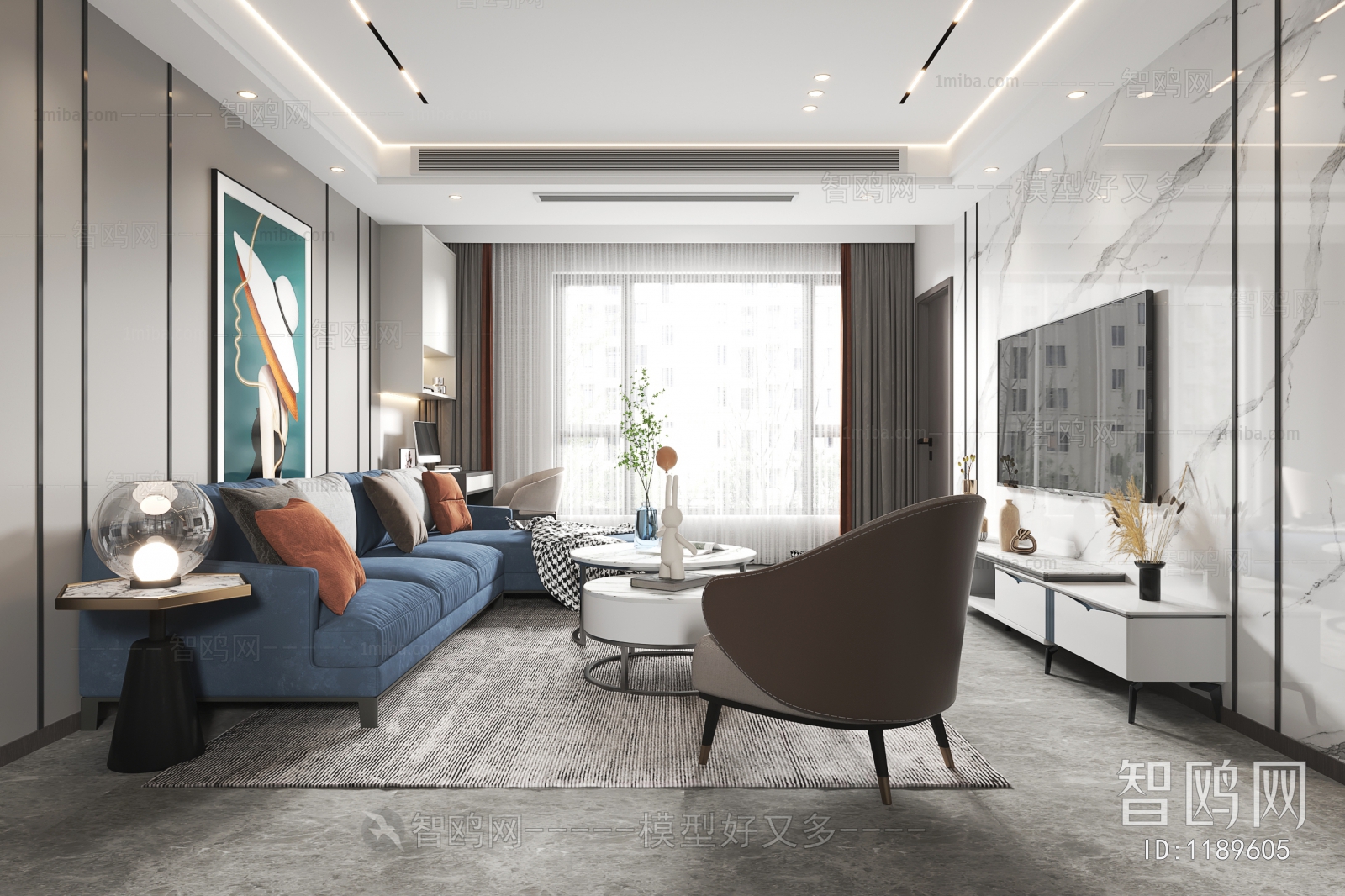 Modern A Living Room