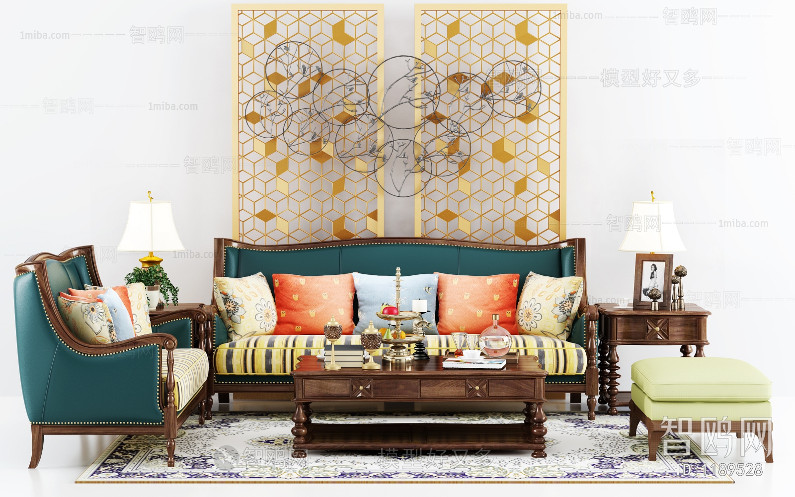 American Style Sofa Combination