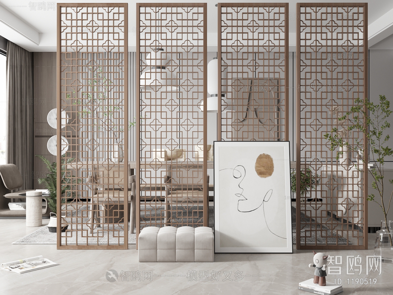 New Chinese Style Partition