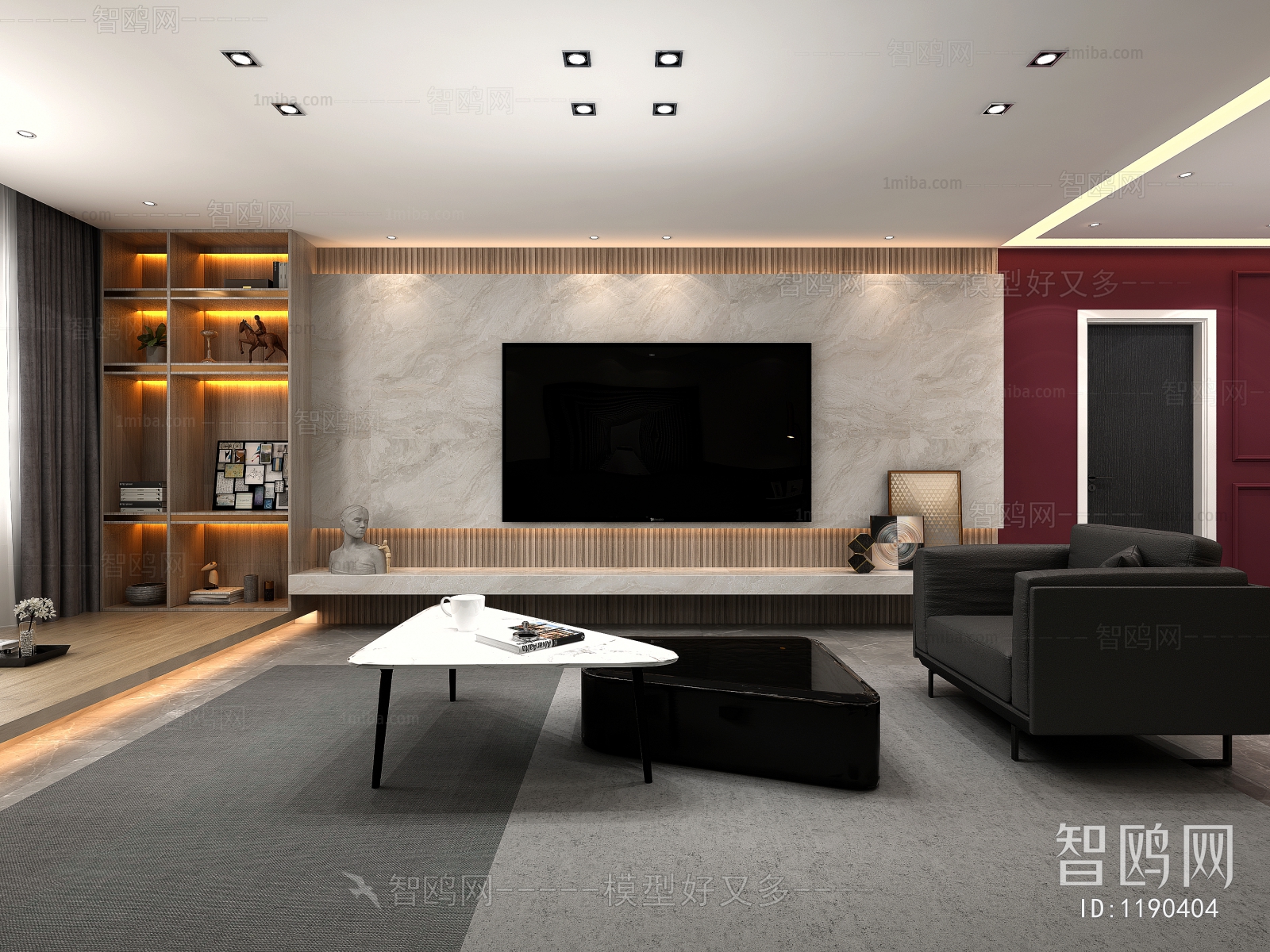 Modern A Living Room