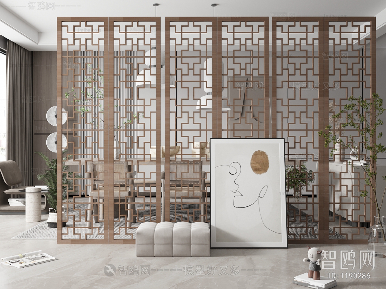 New Chinese Style Partition