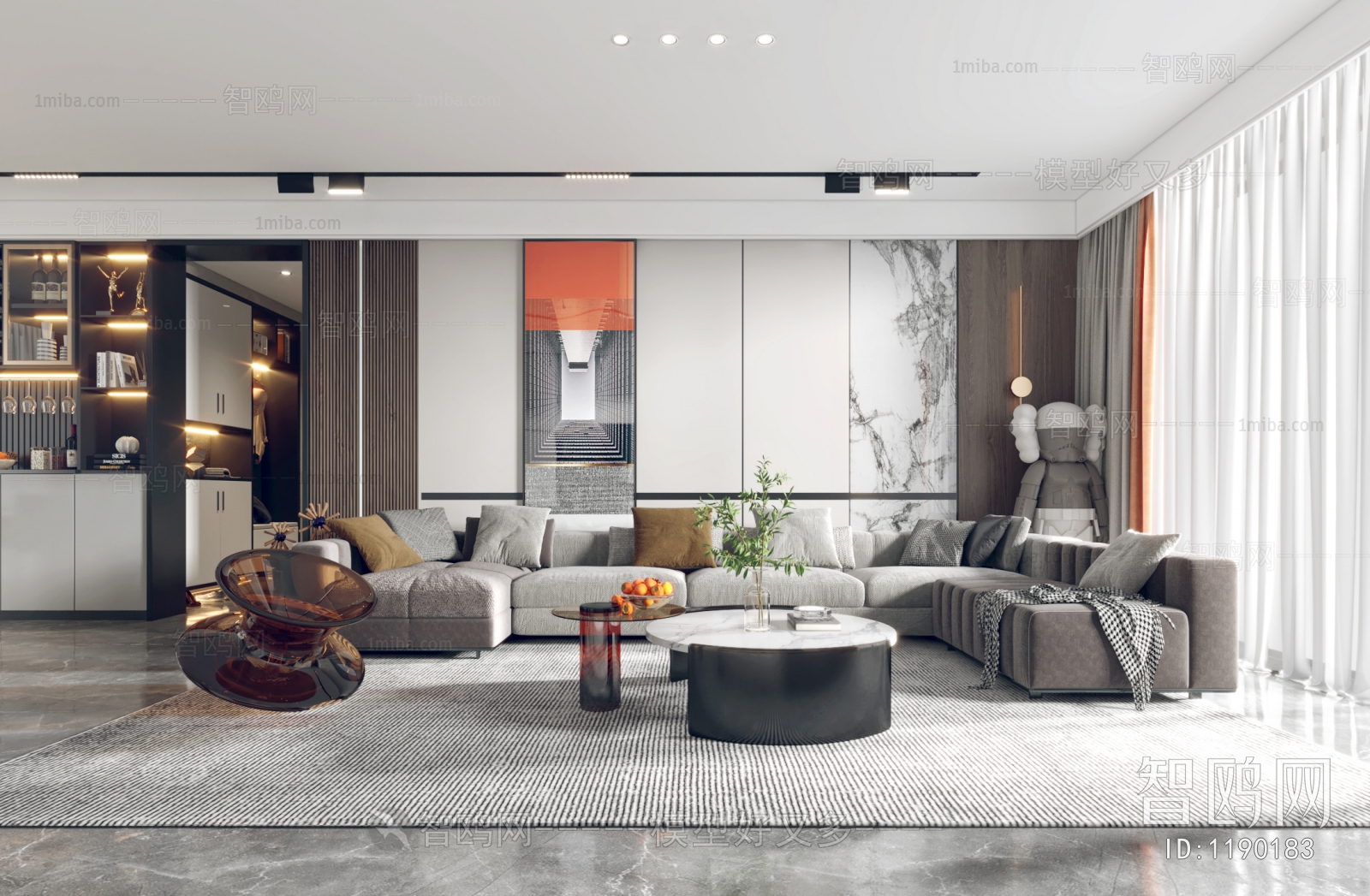 Modern A Living Room