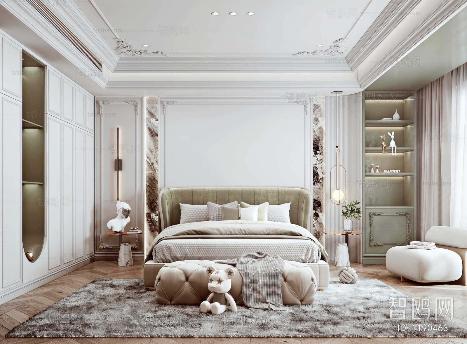 French Style Bedroom