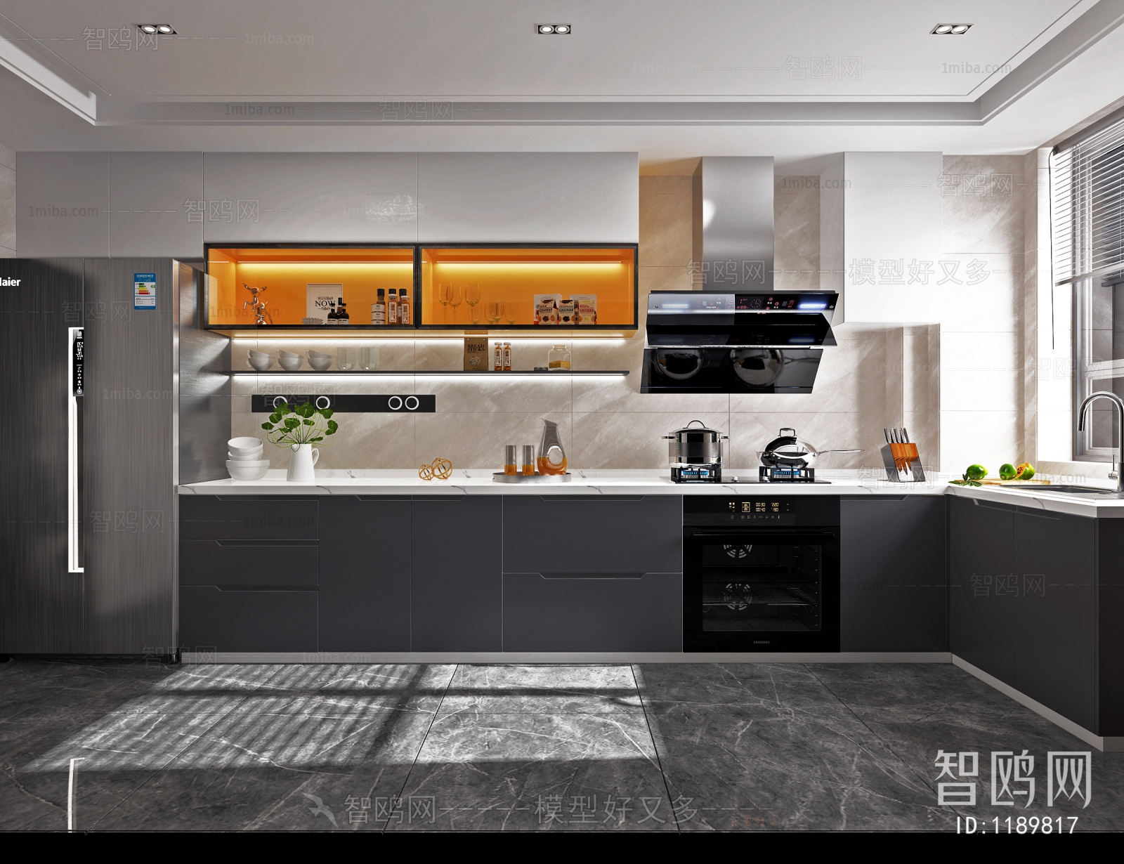 Modern The Kitchen