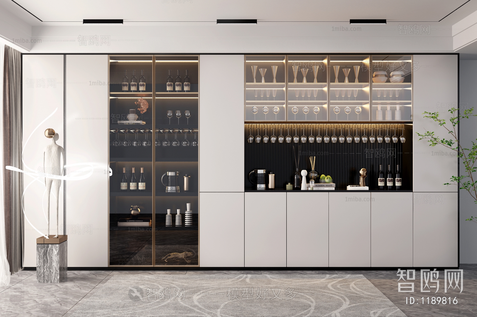 Modern Wine Cabinet