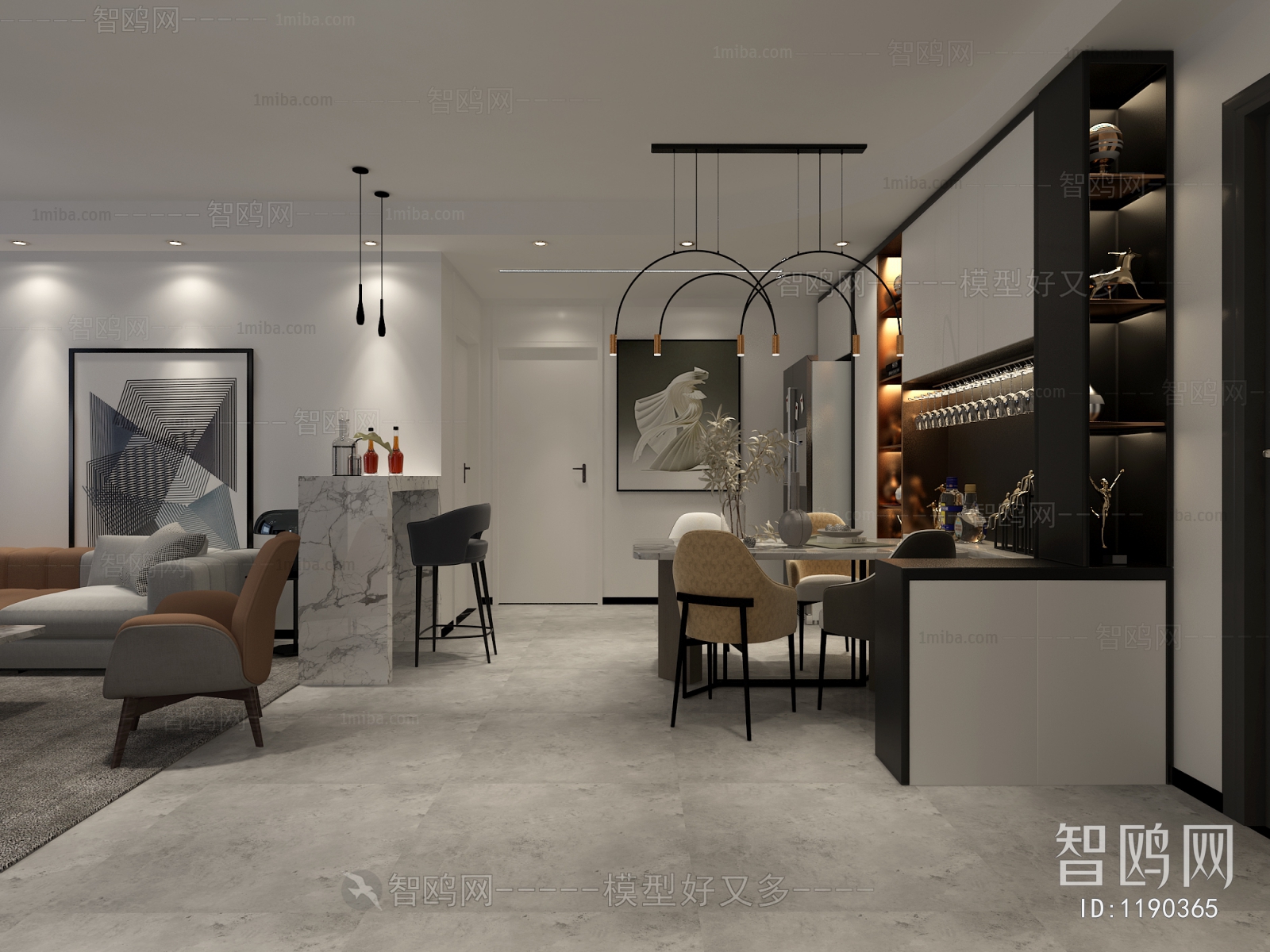 Modern A Living Room