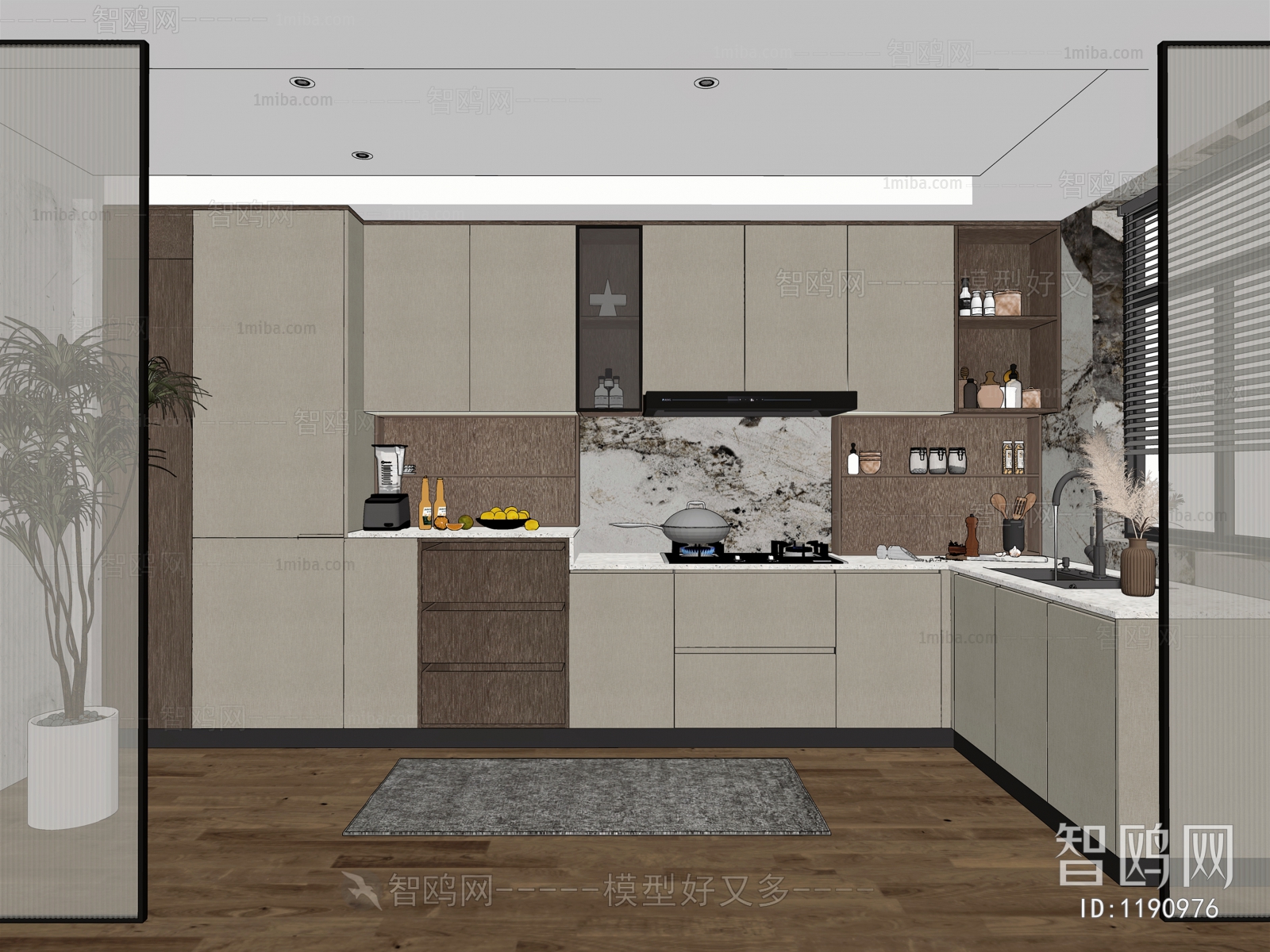 Modern The Kitchen