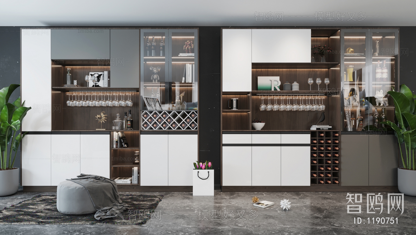 Modern Wine Cabinet