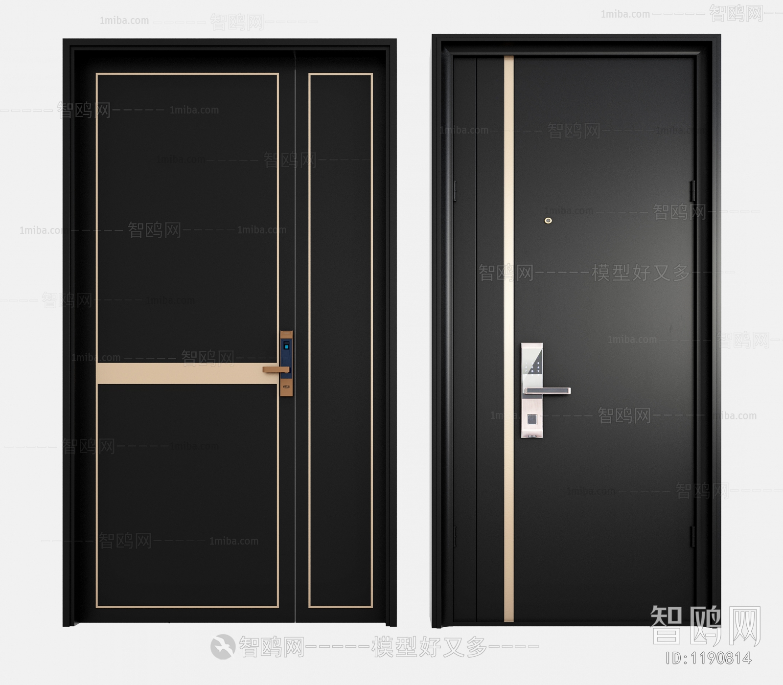 Modern Single Door