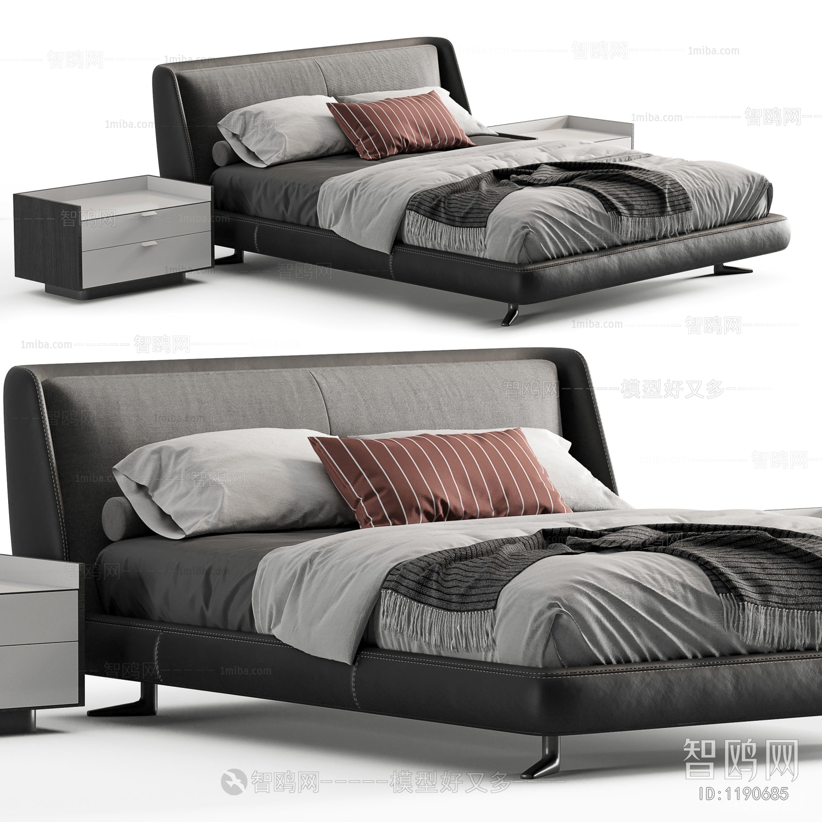 Modern Double Bed