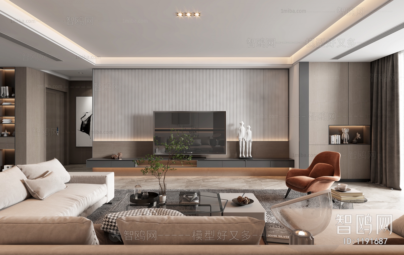 Modern A Living Room