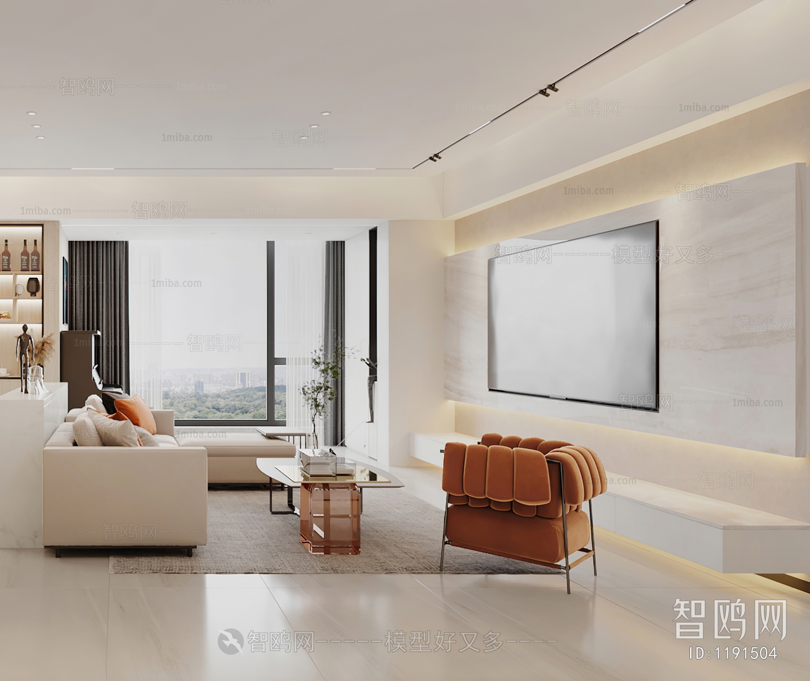 Modern A Living Room