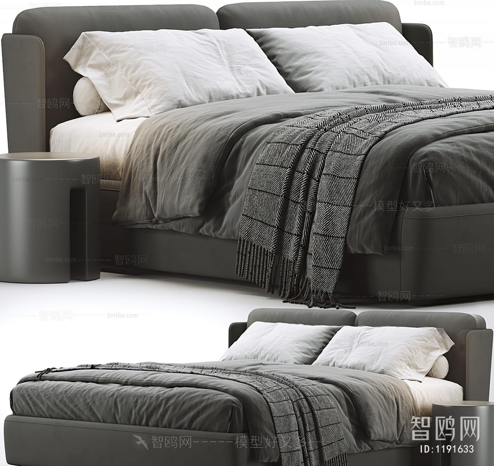 Modern Double Bed