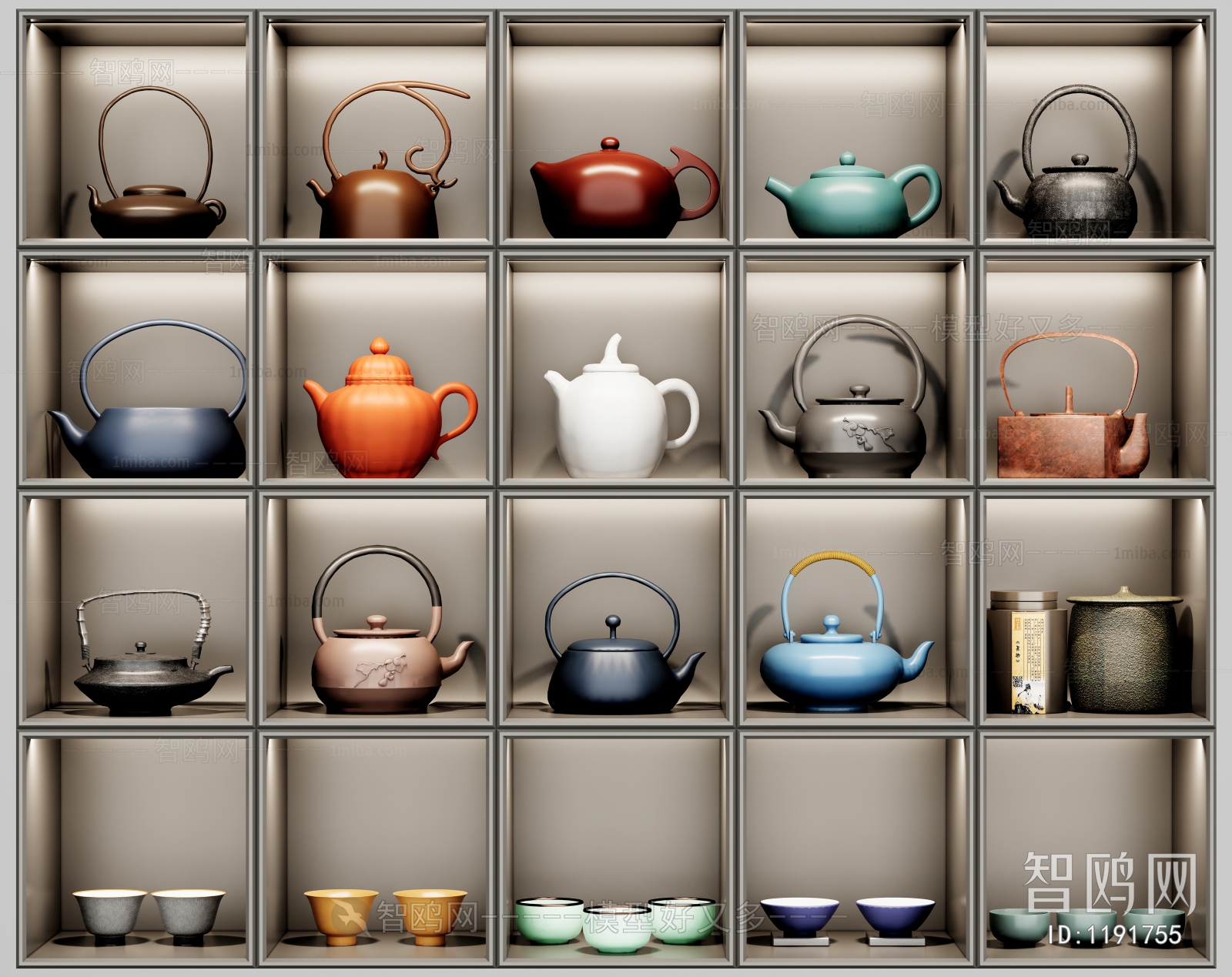 New Chinese Style Tea Set