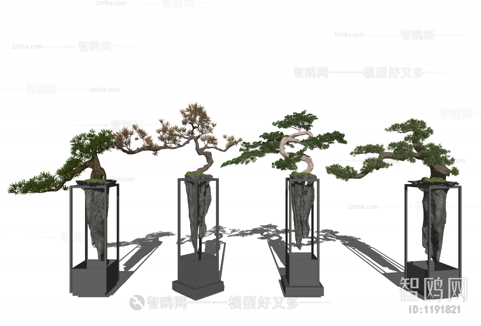 New Chinese Style Bonsai