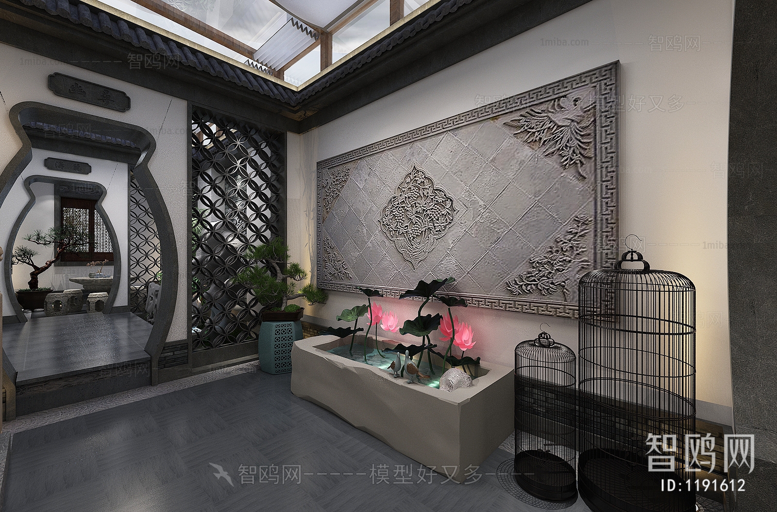 Chinese Style Hotel Space