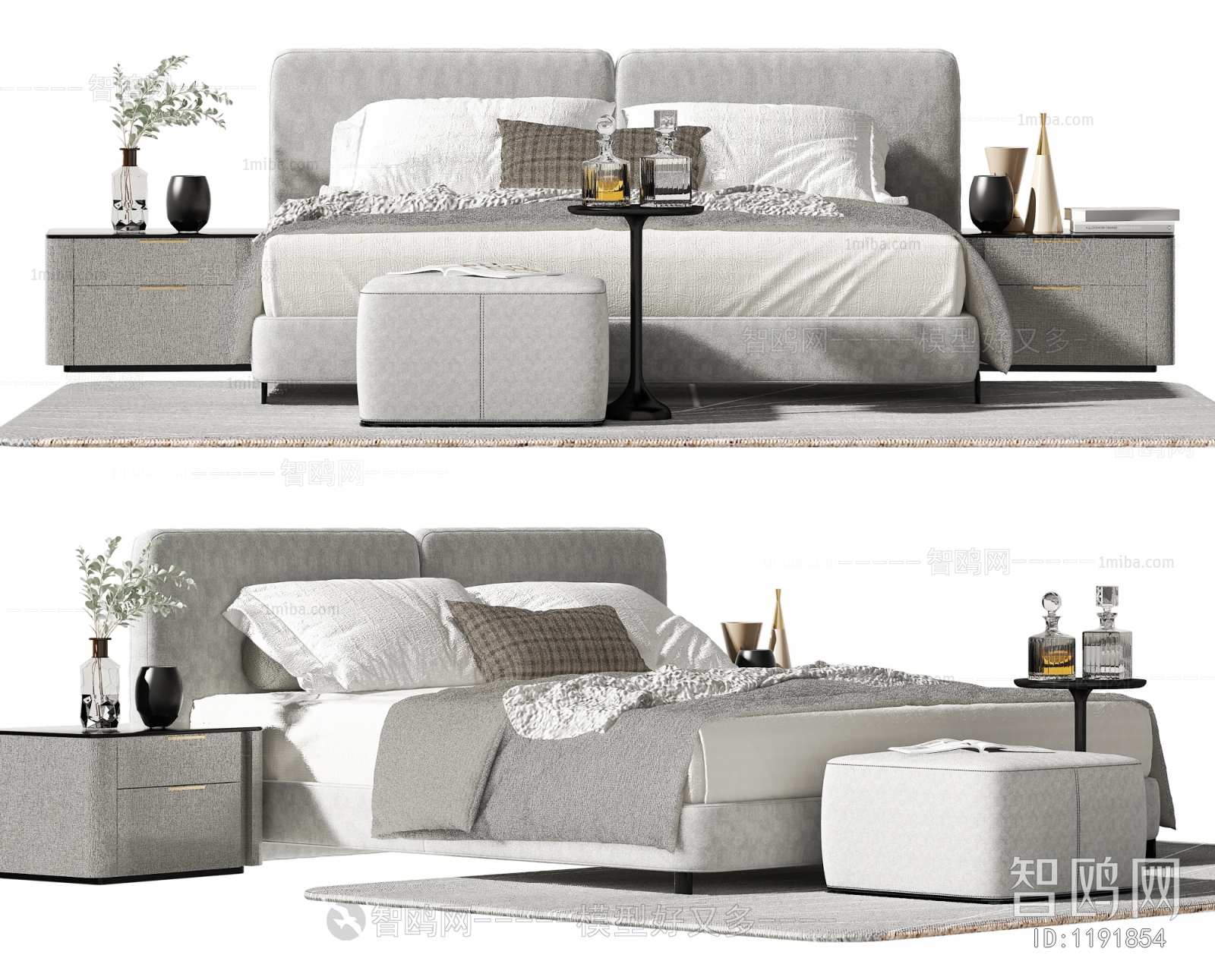 Modern Double Bed