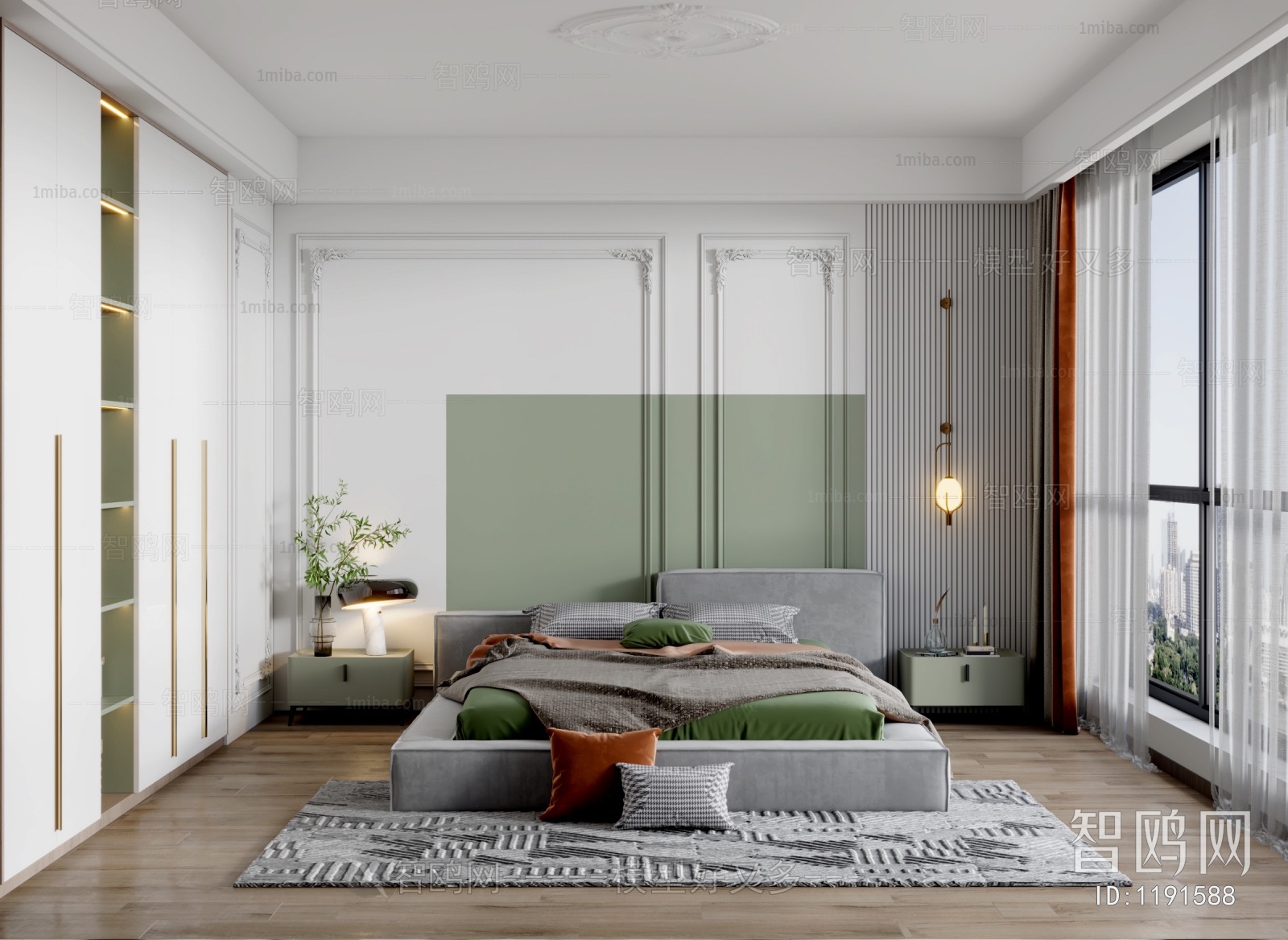 Nordic Style Bedroom