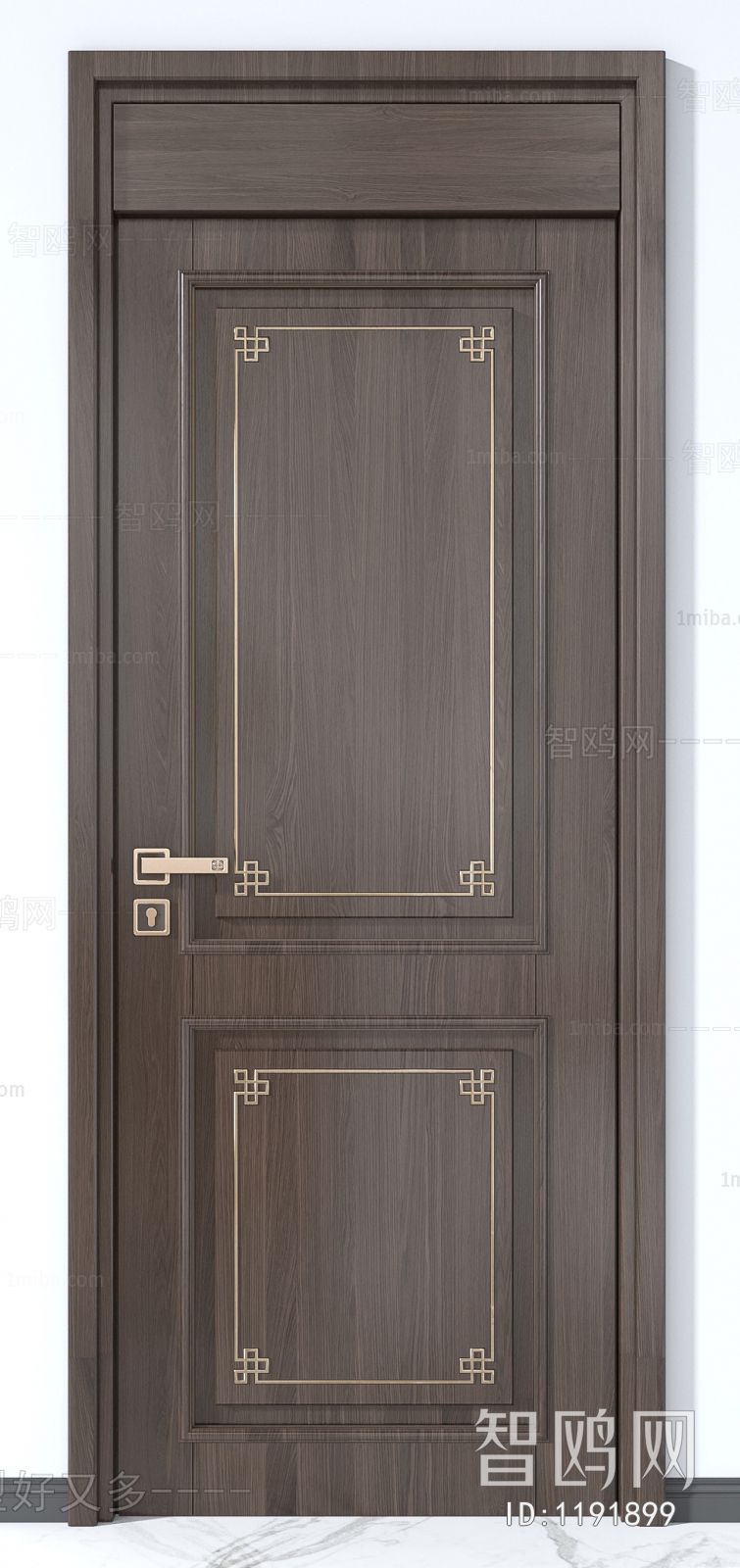 New Chinese Style Single Door