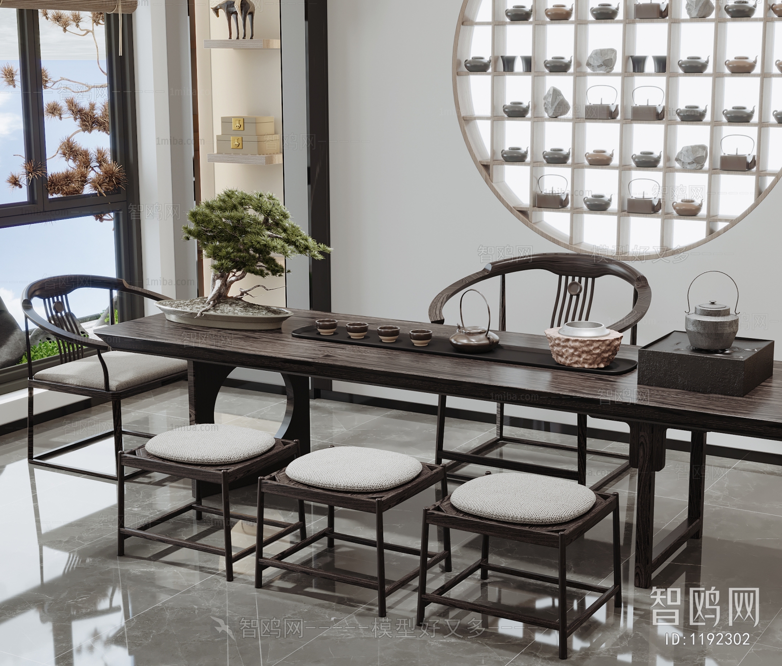 New Chinese Style Tea Tables And Chairs