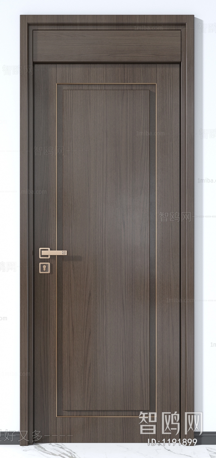 New Chinese Style Single Door