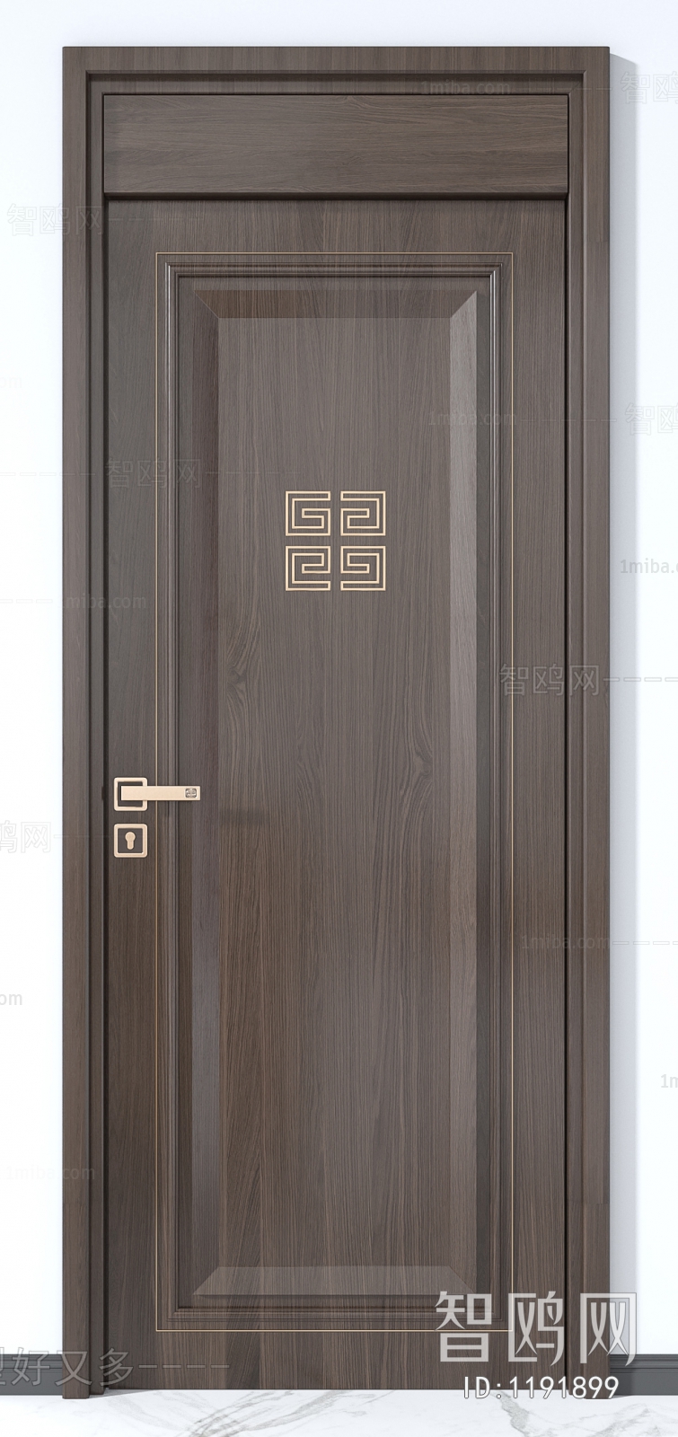 New Chinese Style Single Door