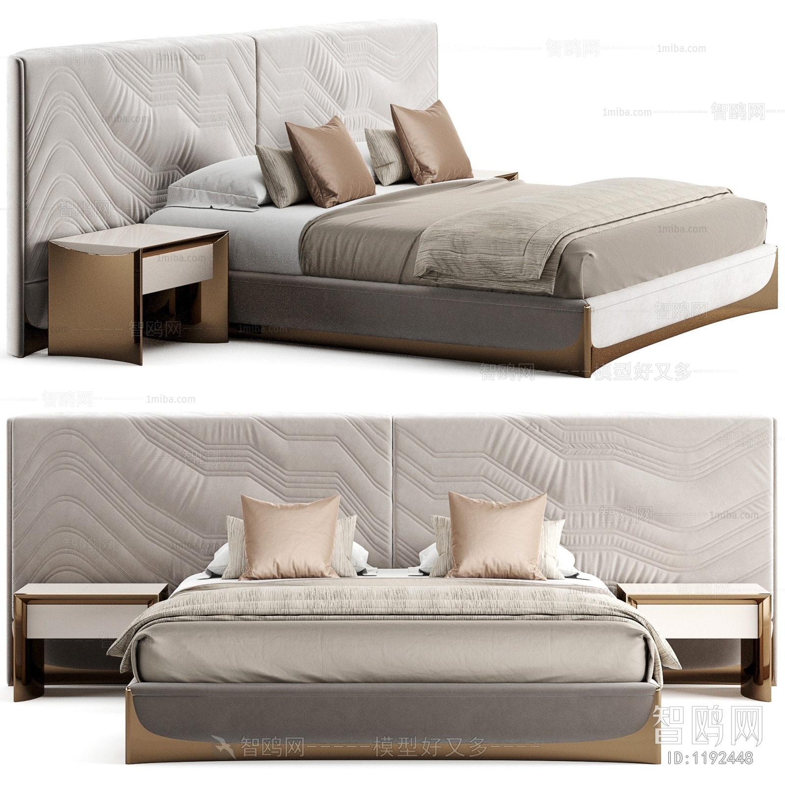 Modern Double Bed