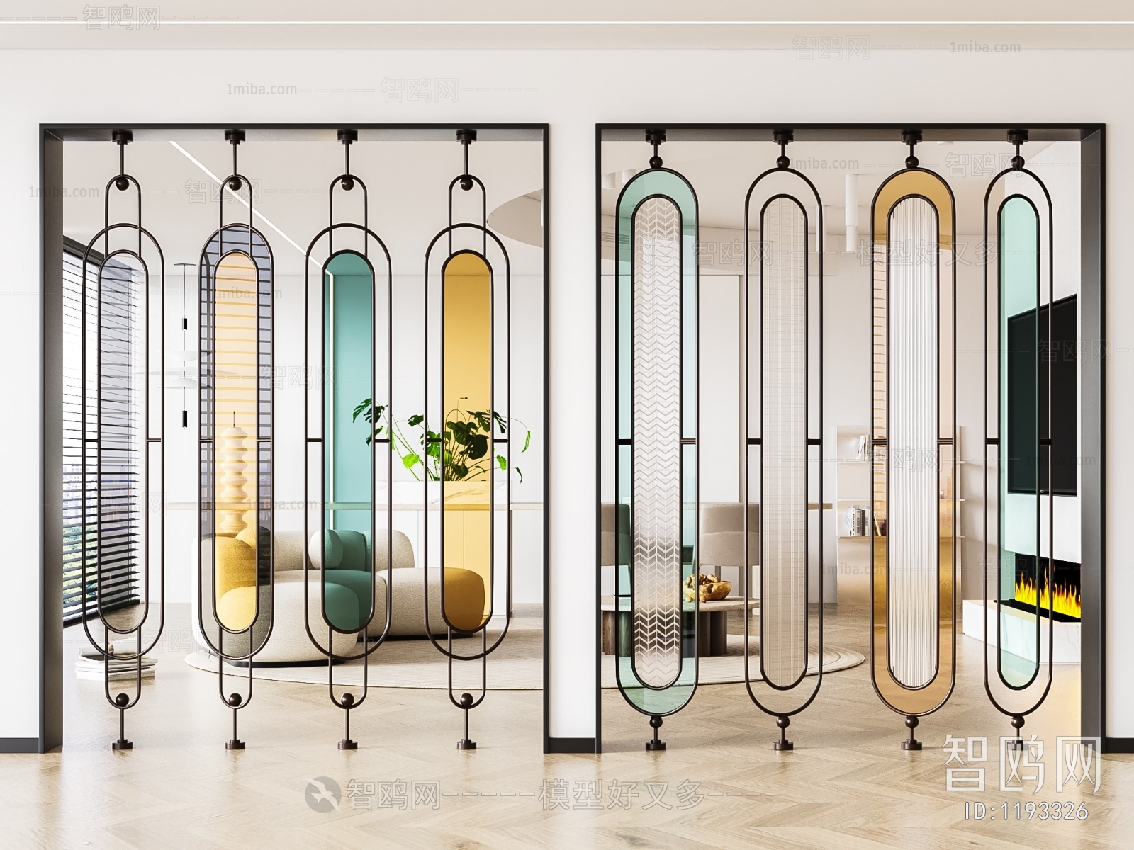 Modern Glass Screen Partition