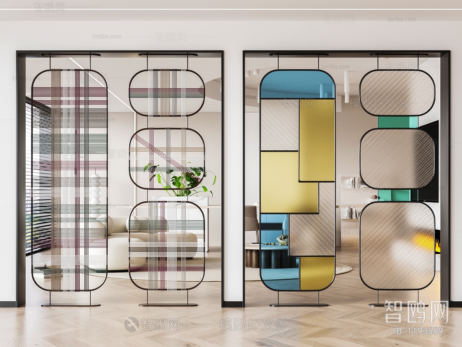 Modern Glass Screen Partition