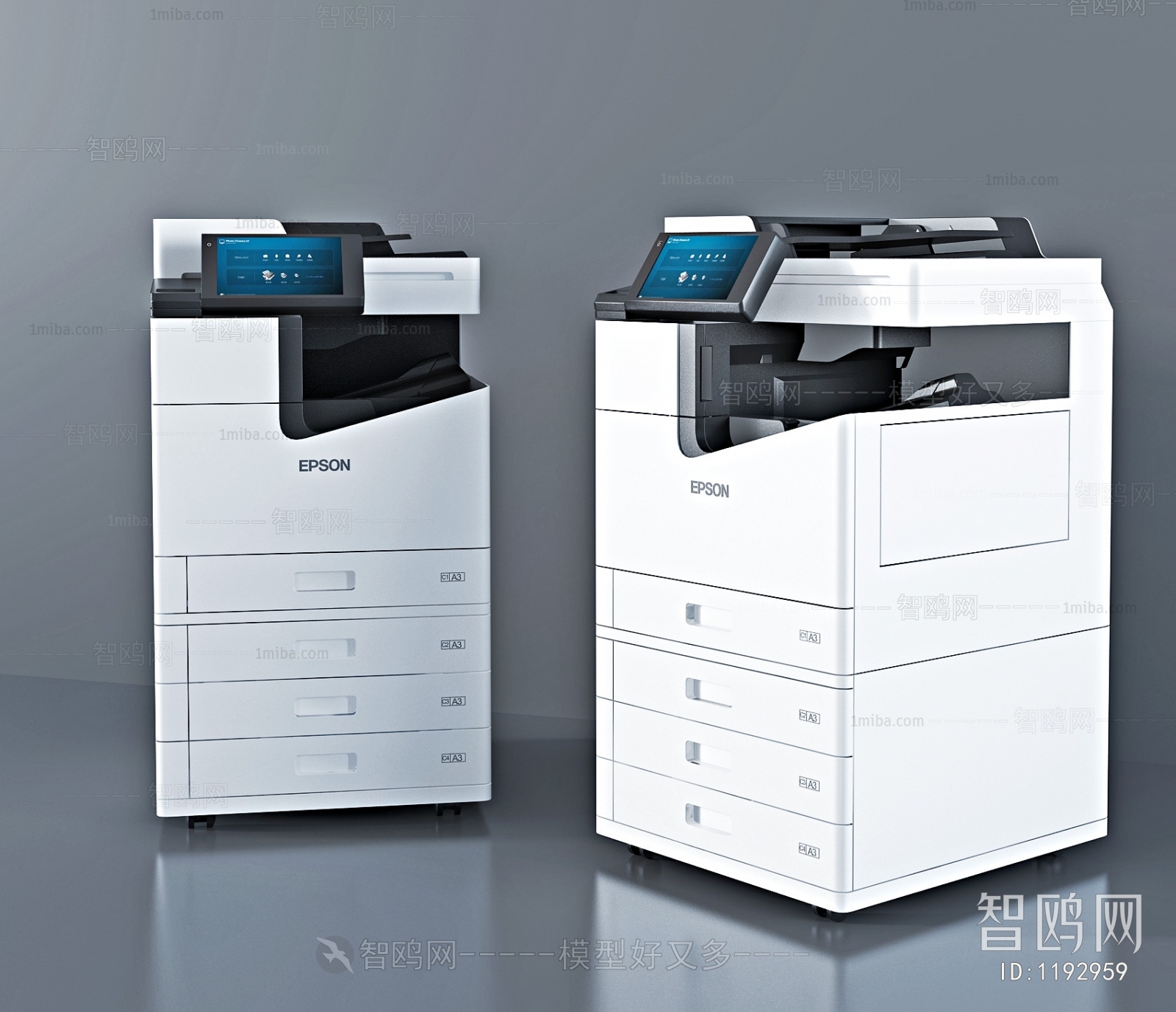 现代办公用品打印机