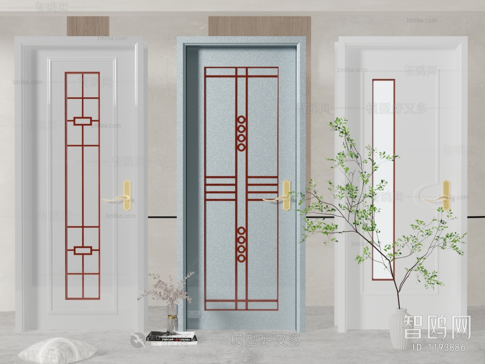 Modern Single Door