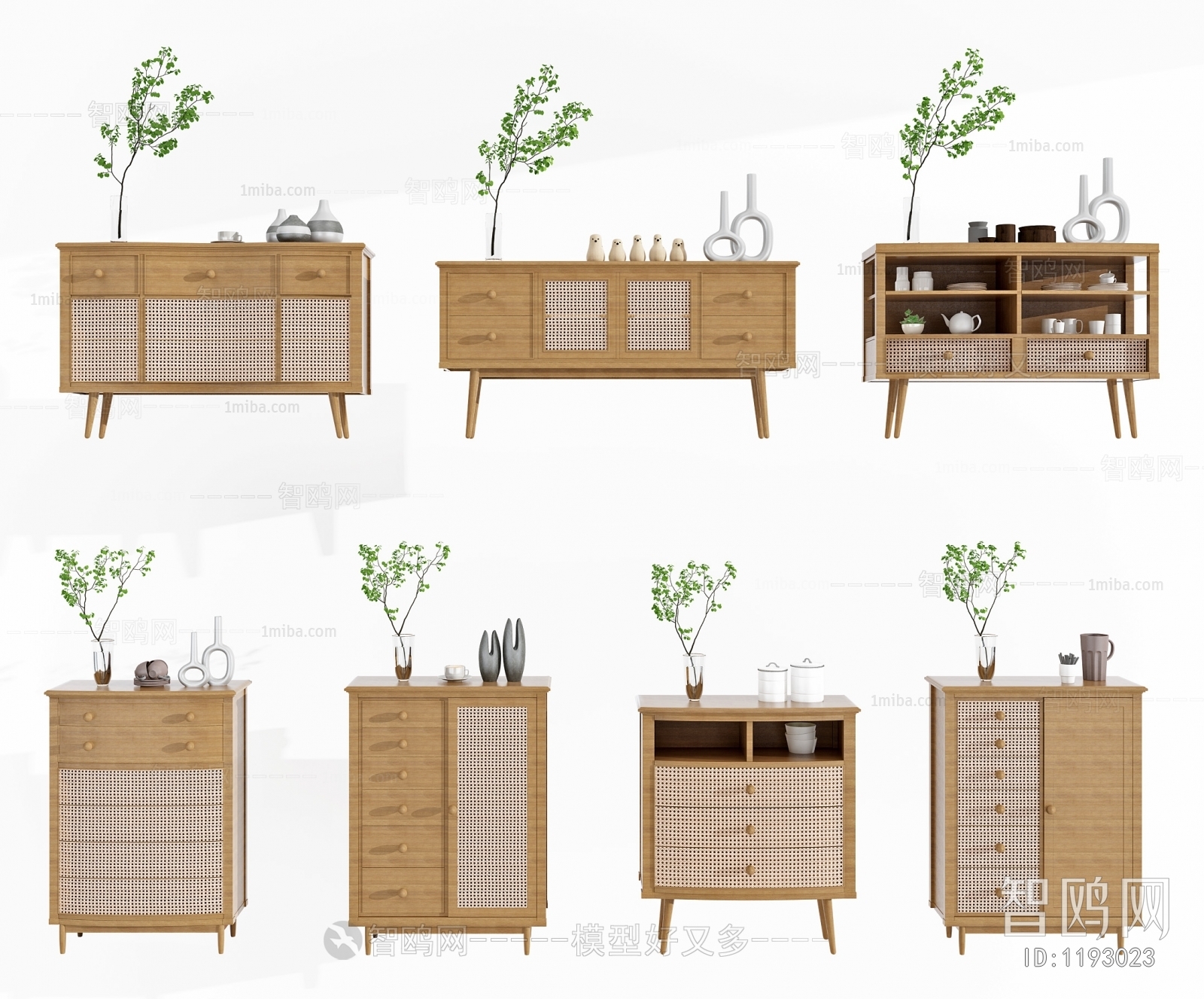 Nordic Style Decorative Cabinet