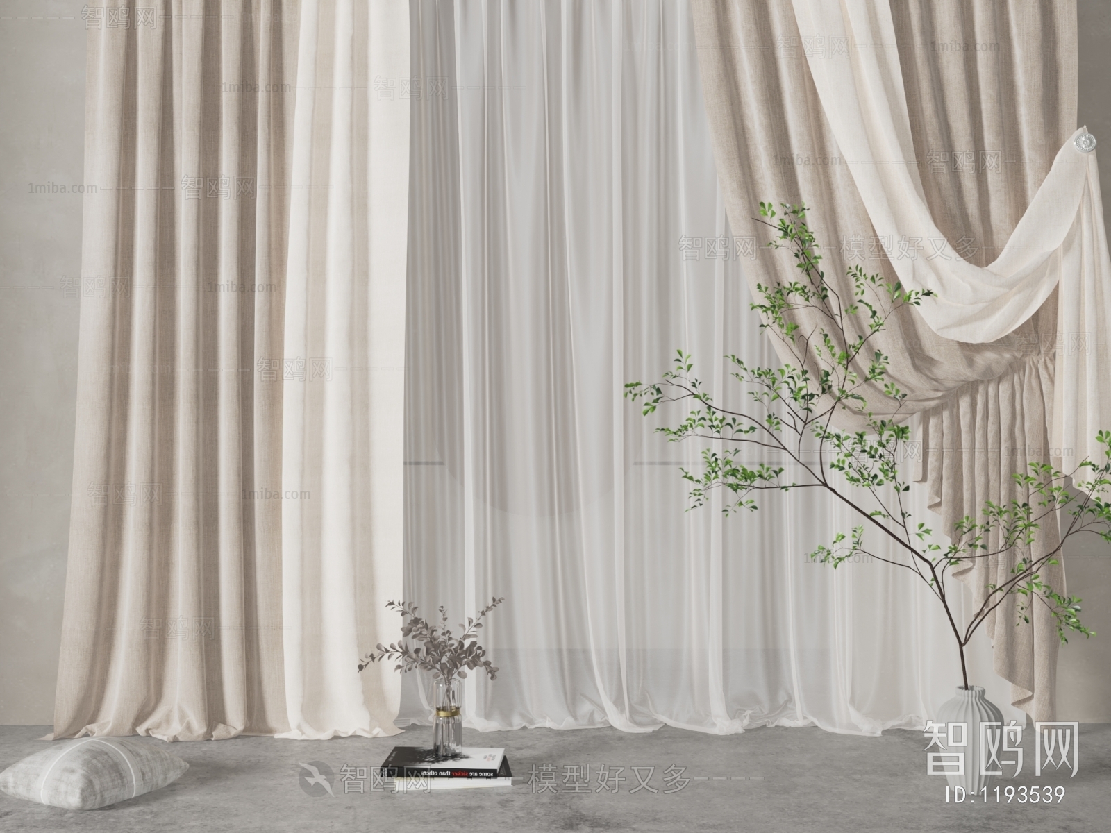 Modern The Curtain