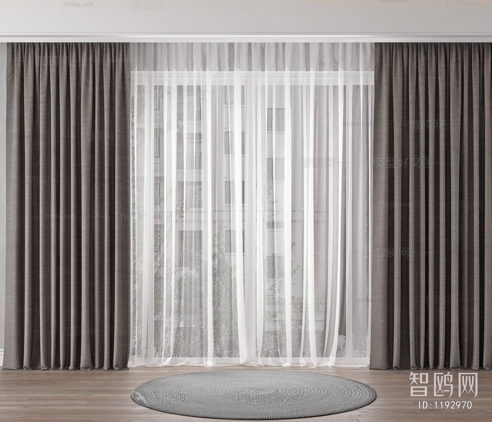 Modern The Curtain