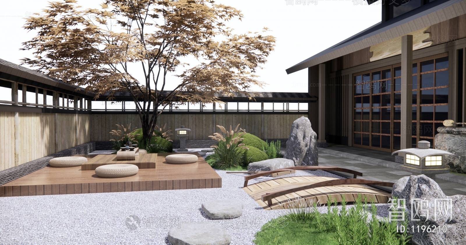 Japanese Style Courtyard/landscape