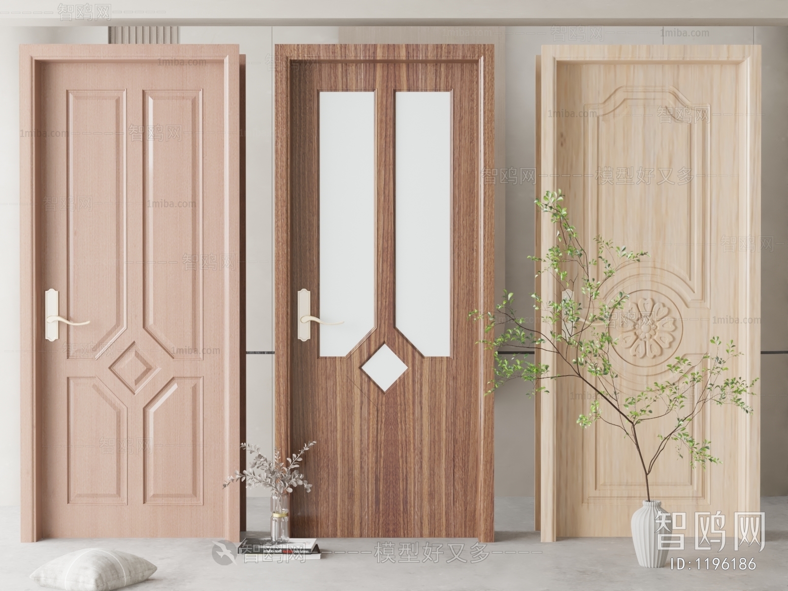 Modern Single Door